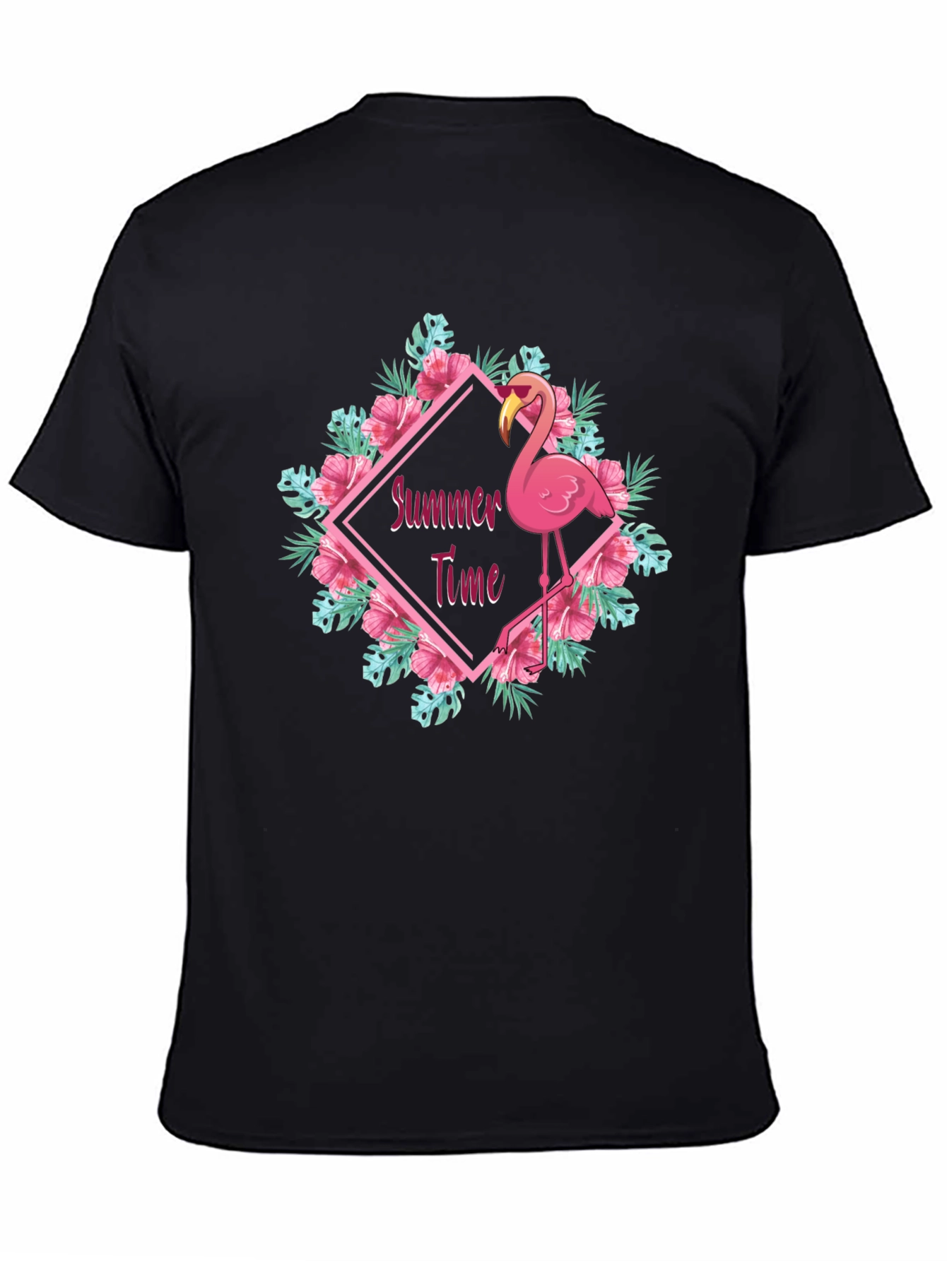 Summer Time Flamingo Graphic Tee