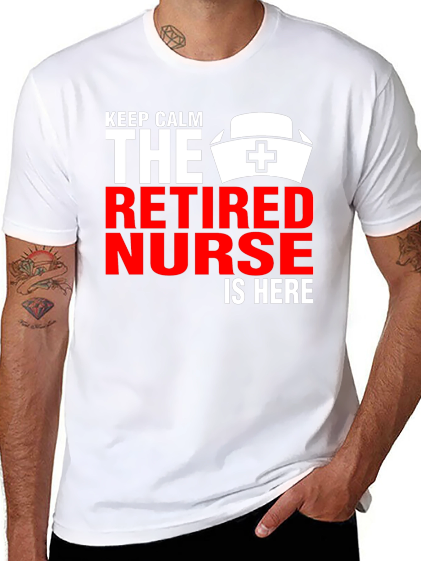 Retired Nurse T-Shirt: Keep Calm
