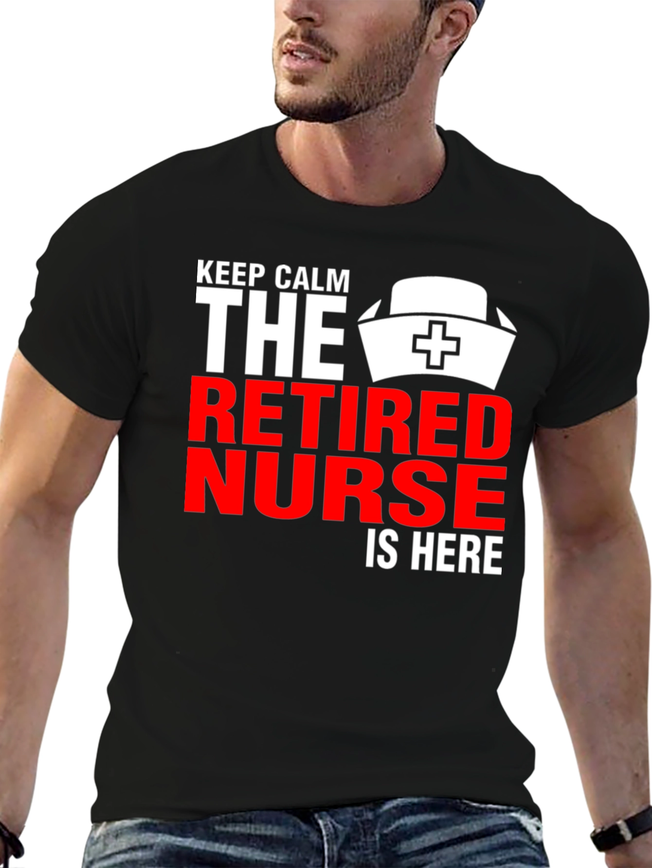 Retired Nurse T-Shirt: Keep Calm