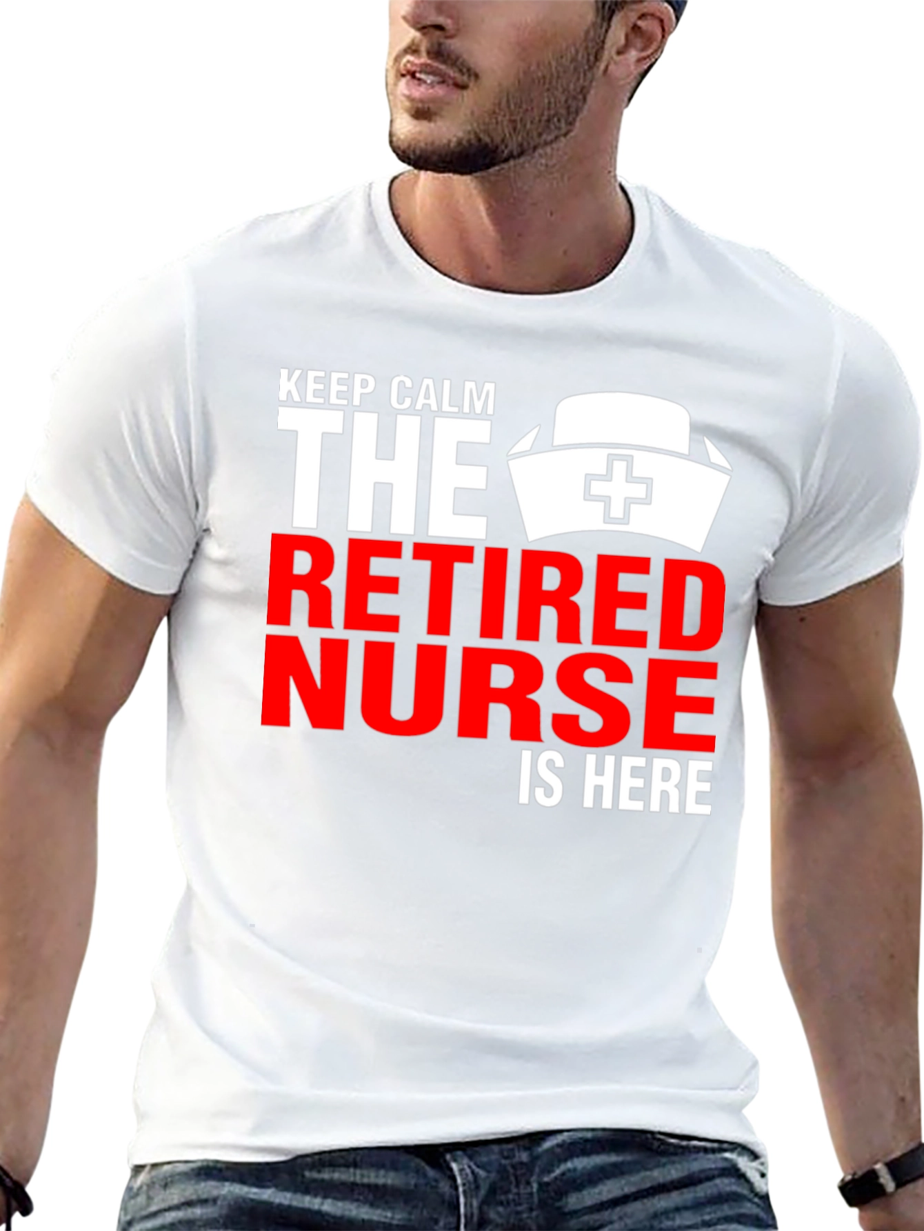 Retired Nurse T-Shirt: Keep Calm