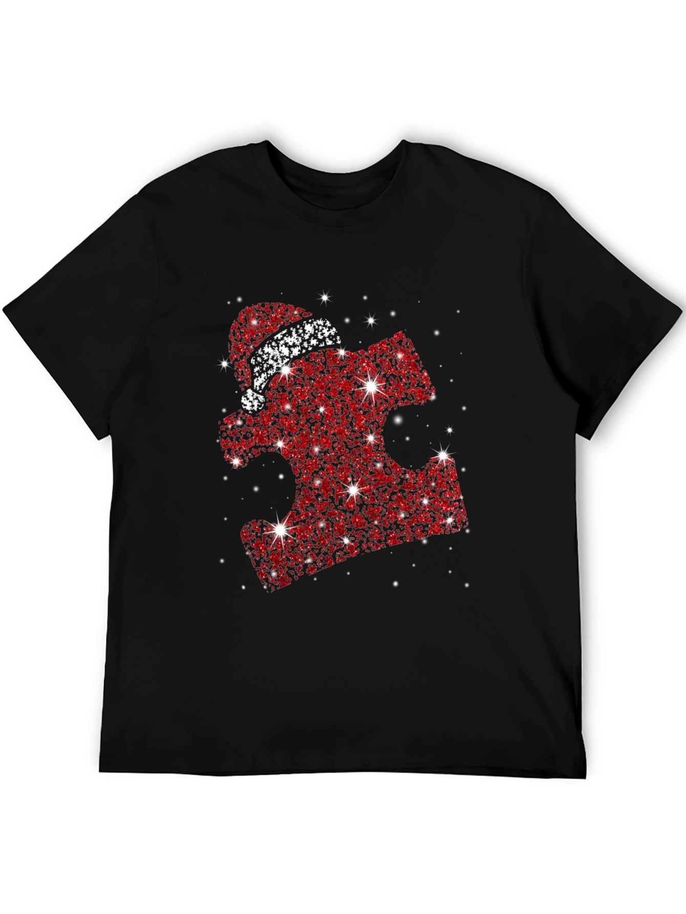 Autism Awareness Christmas Puzzle T-Shirt