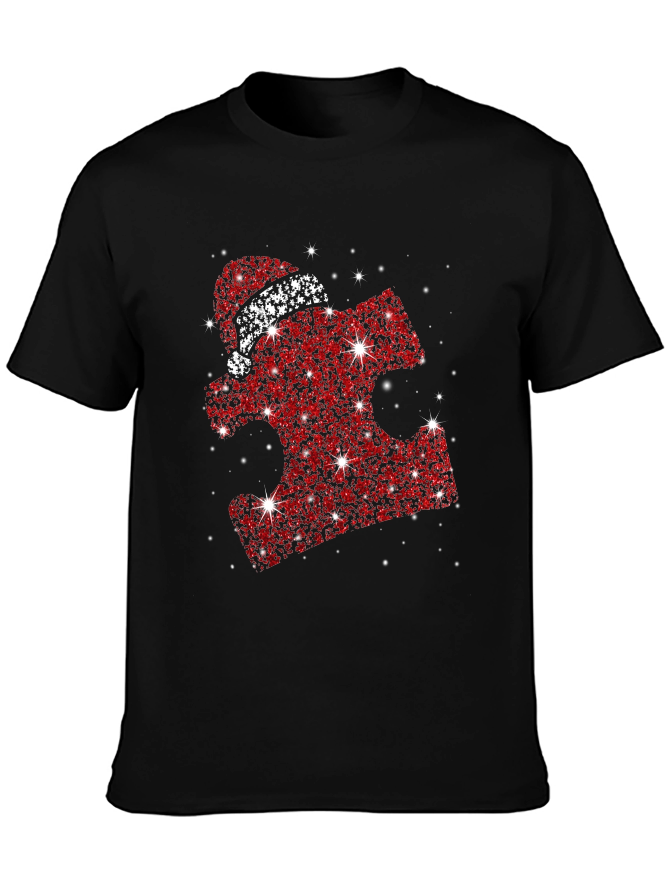 Autism Awareness Christmas Puzzle T-Shirt