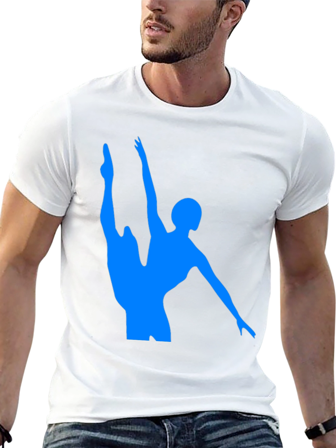 Ballet Dancer Graphic Tee - Stylish Black T-Shirt