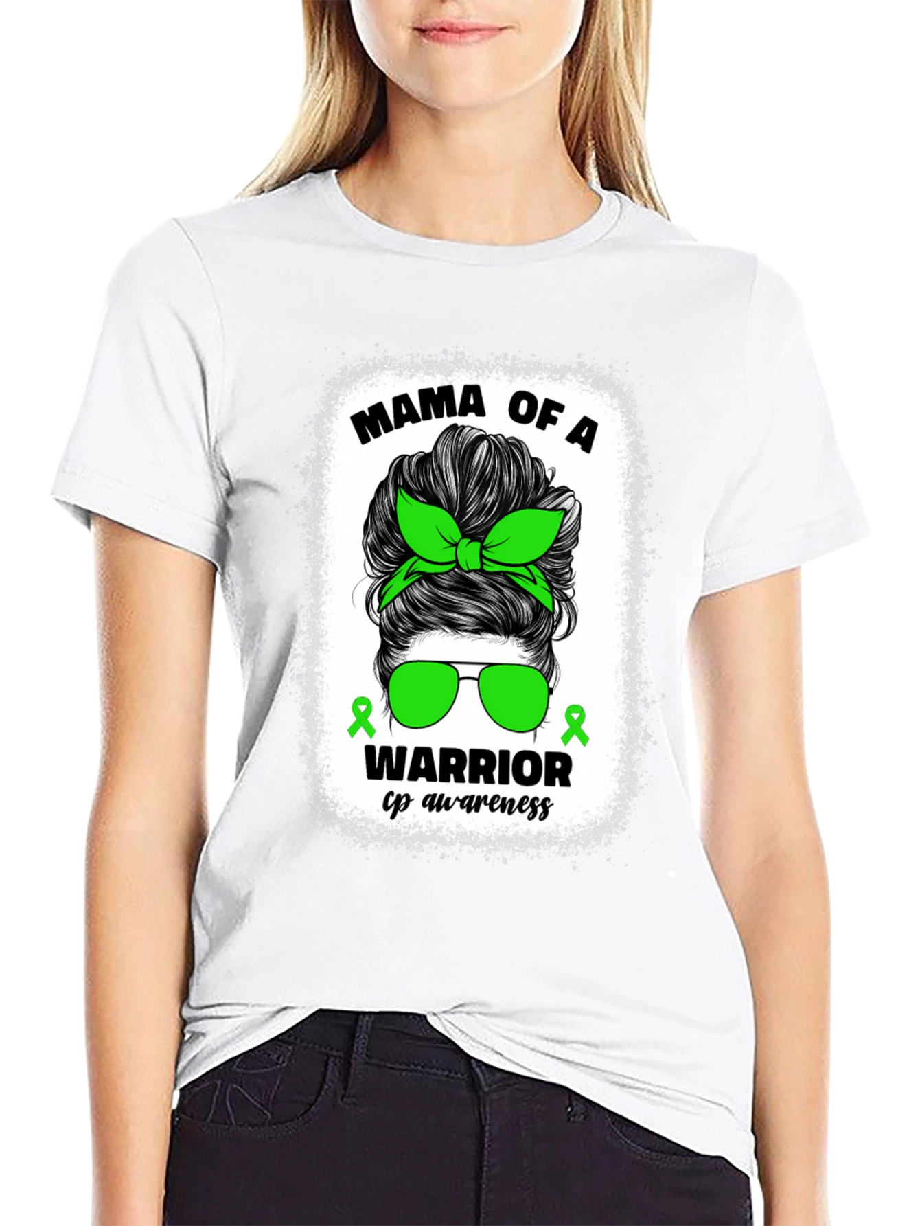 Mama of a Warrior CP Awareness T-Shirt