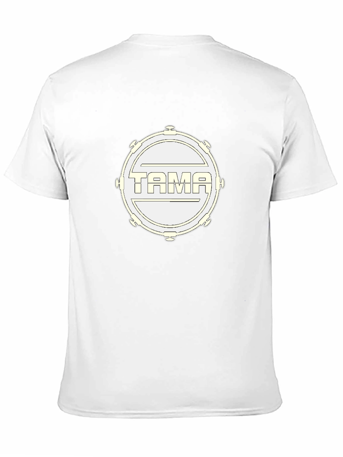 Tama Drum Kit Logo Black T-Shirt