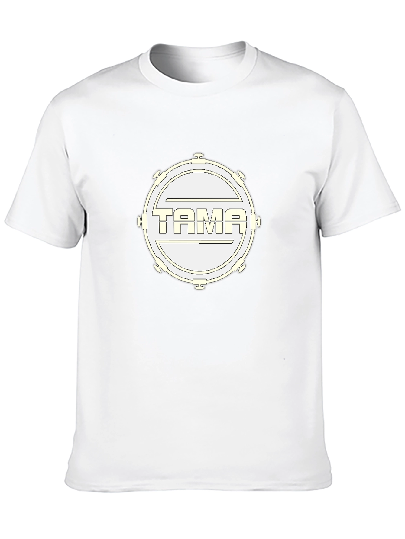 Tama Drum Kit Logo Black T-Shirt