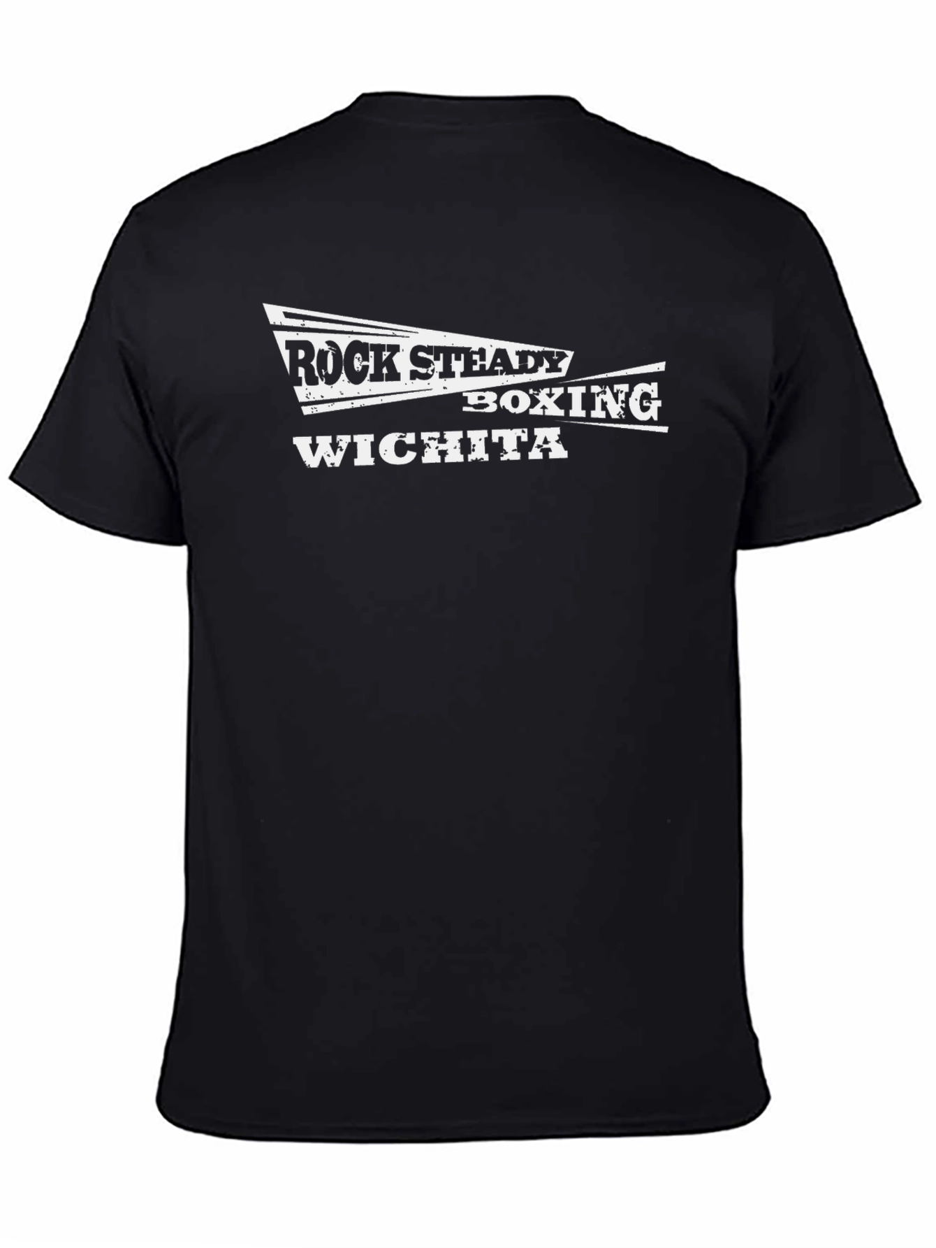 Rock Steady Boxing Wichita Black T-Shirt
