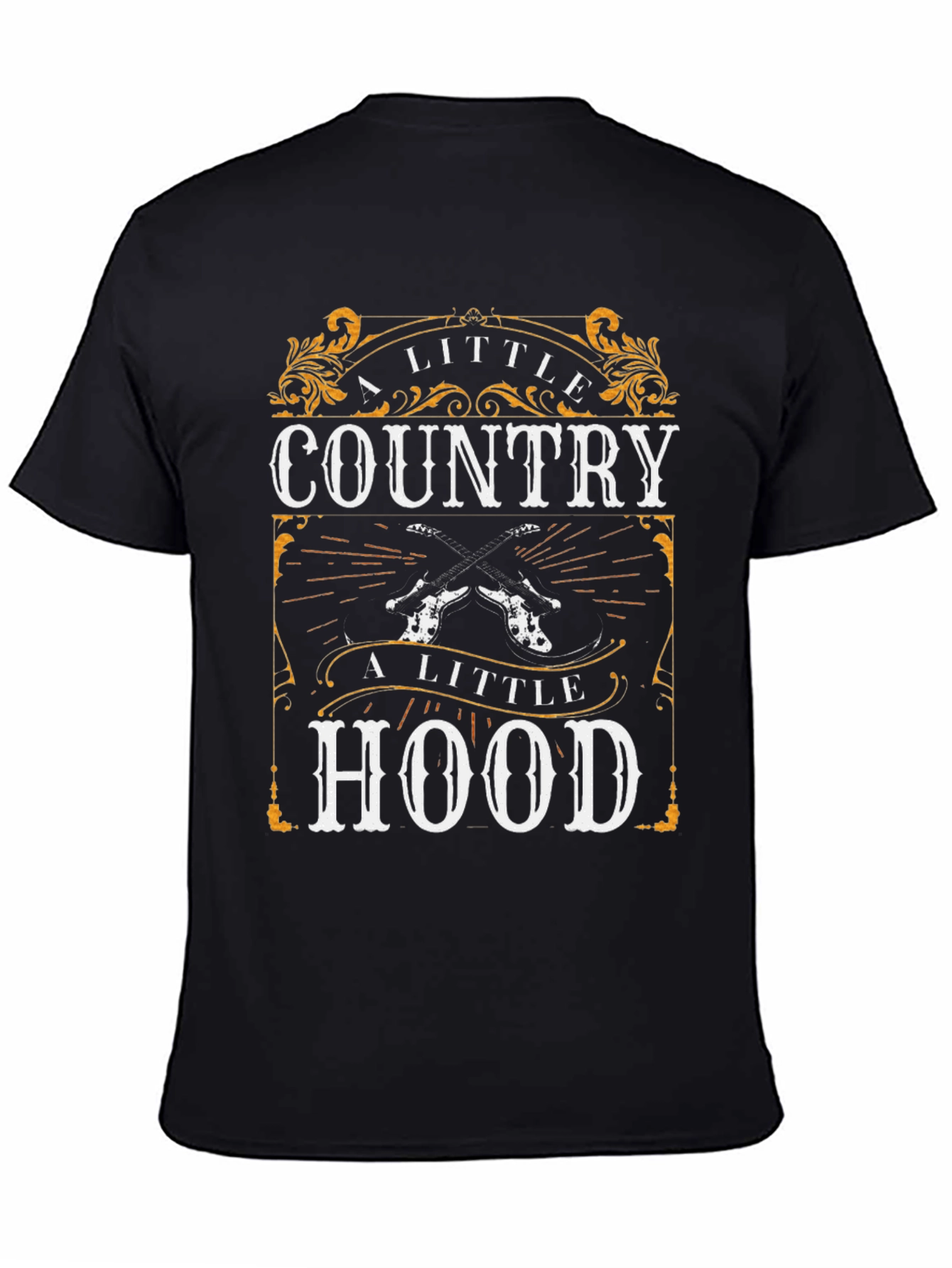 A Little Country A Little Hood Graphic T-Shirt