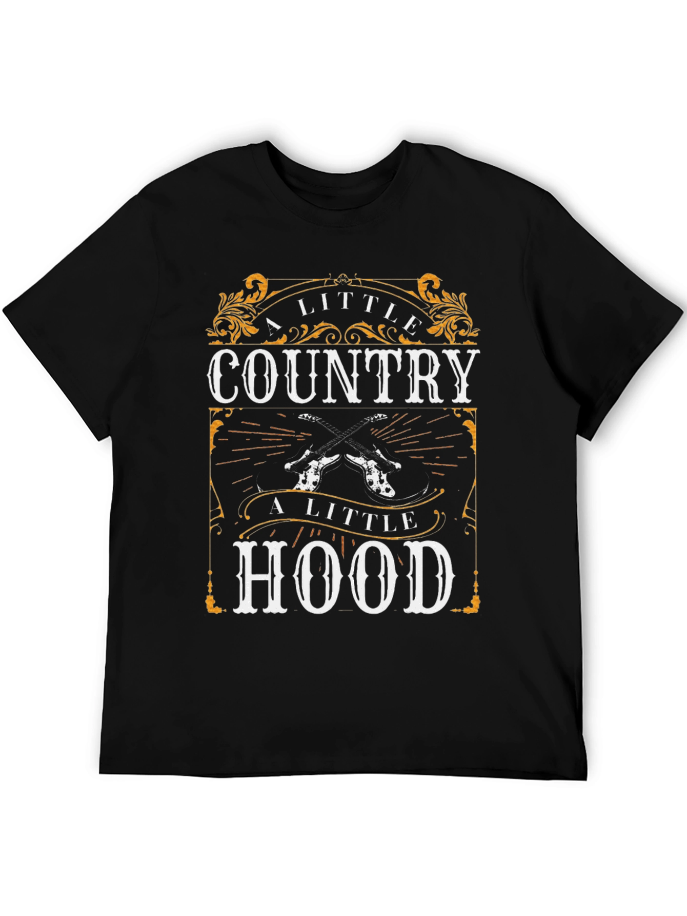 A Little Country A Little Hood Graphic T-Shirt
