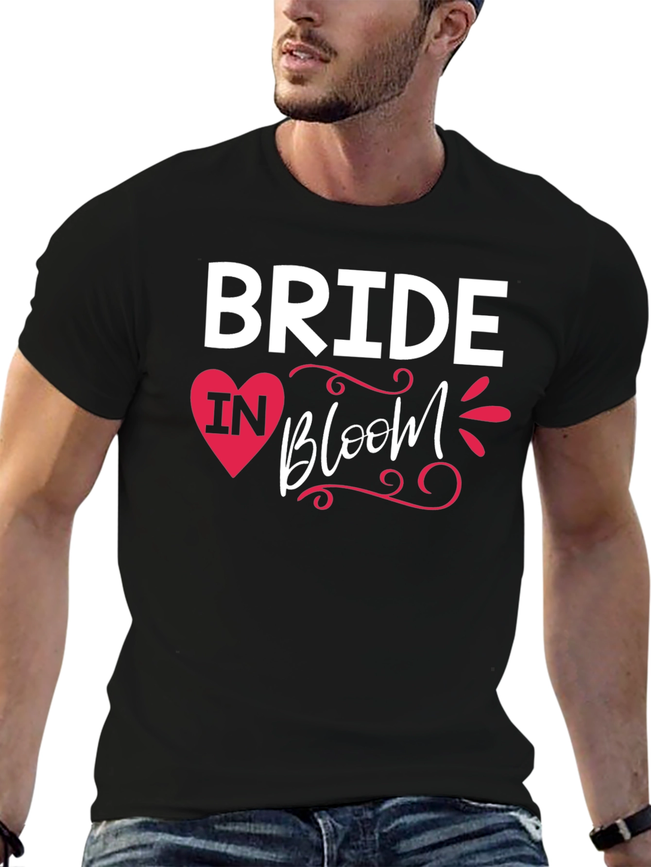 Bride In Bloom T-Shirt - Wedding Party Tee