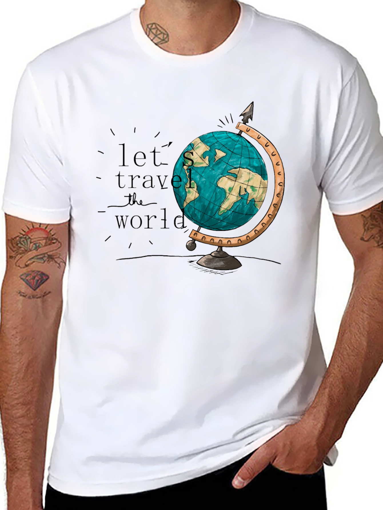 Travel the World Graphic Tee