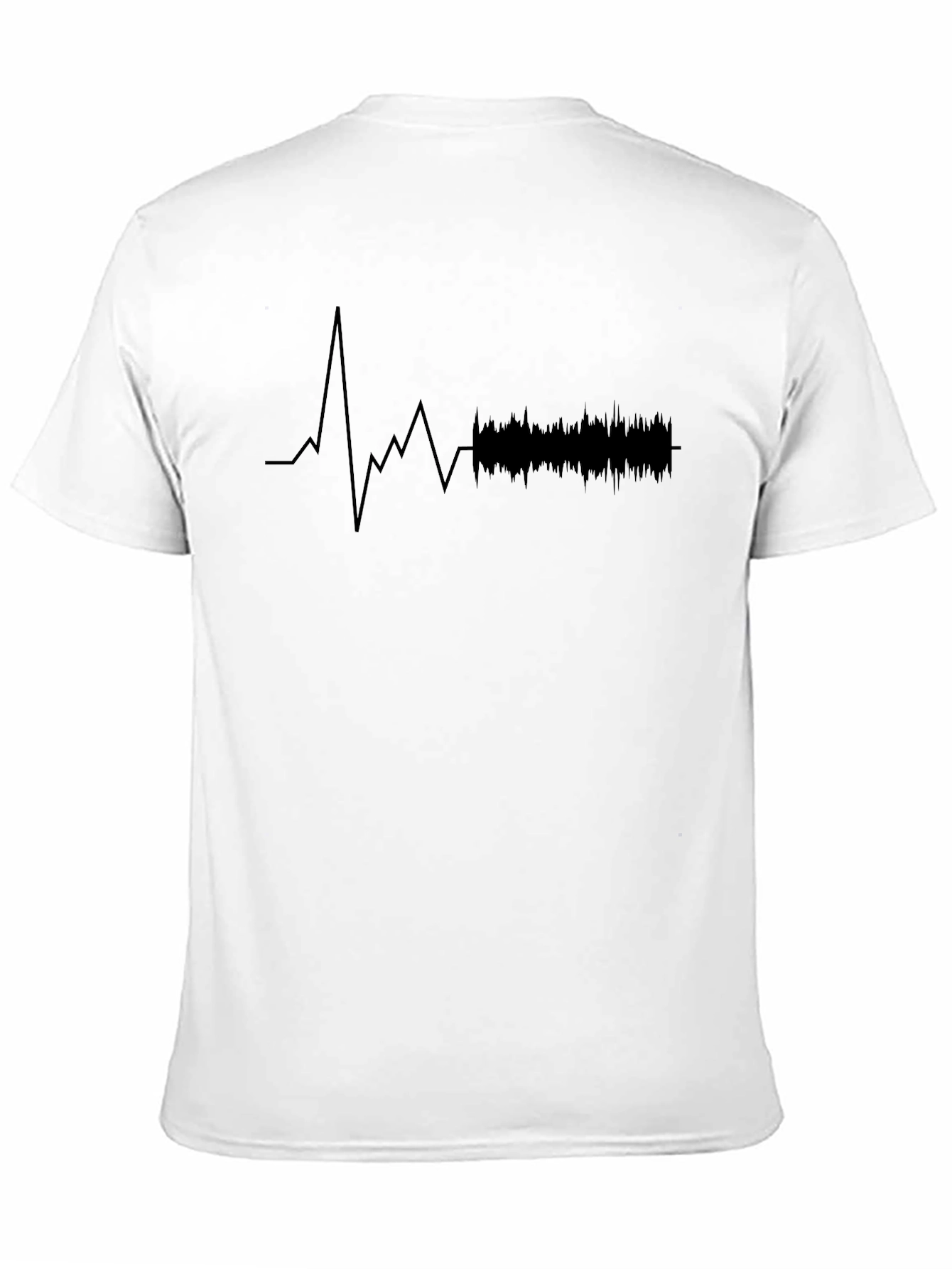 Rhythm Pulse T-Shirt - Graphic Wave Design
