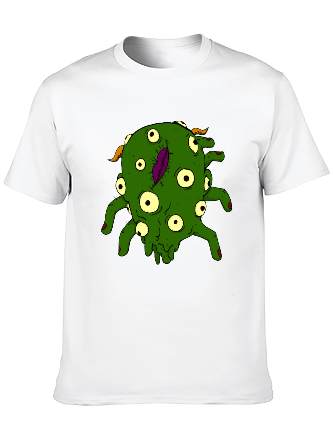 Eye-Catching Creature Graphic T-Shirt