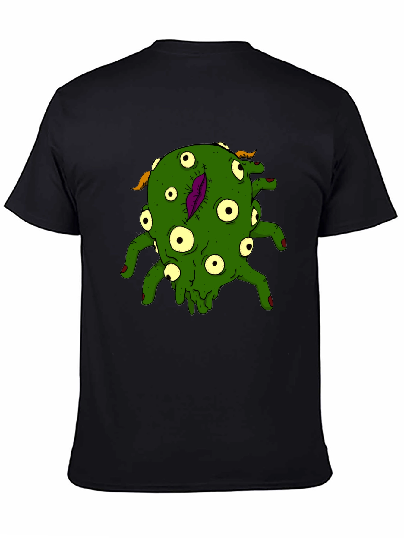 Eye-Catching Creature Graphic T-Shirt