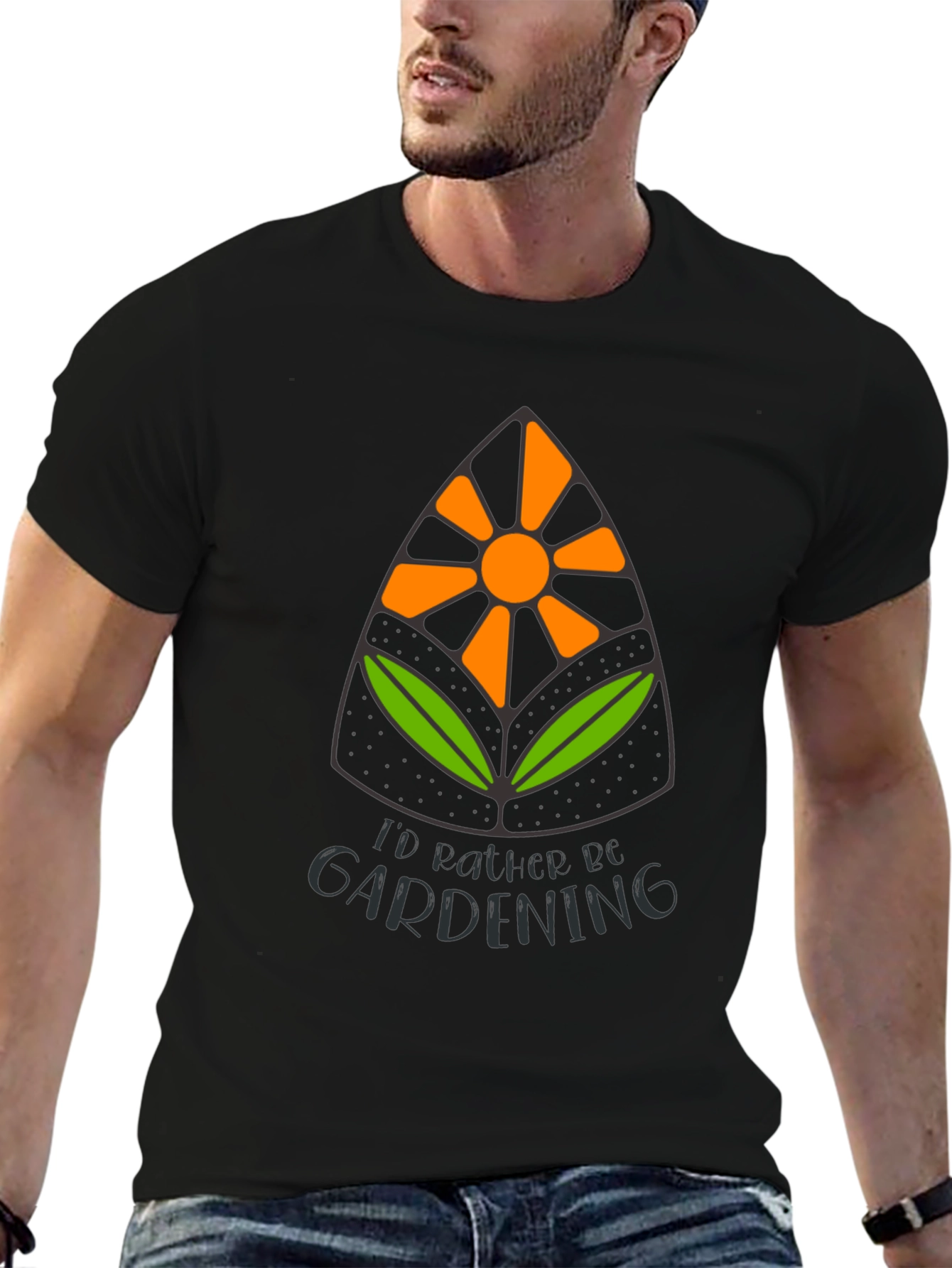 Id Rather Be Gardening Graphic Tee