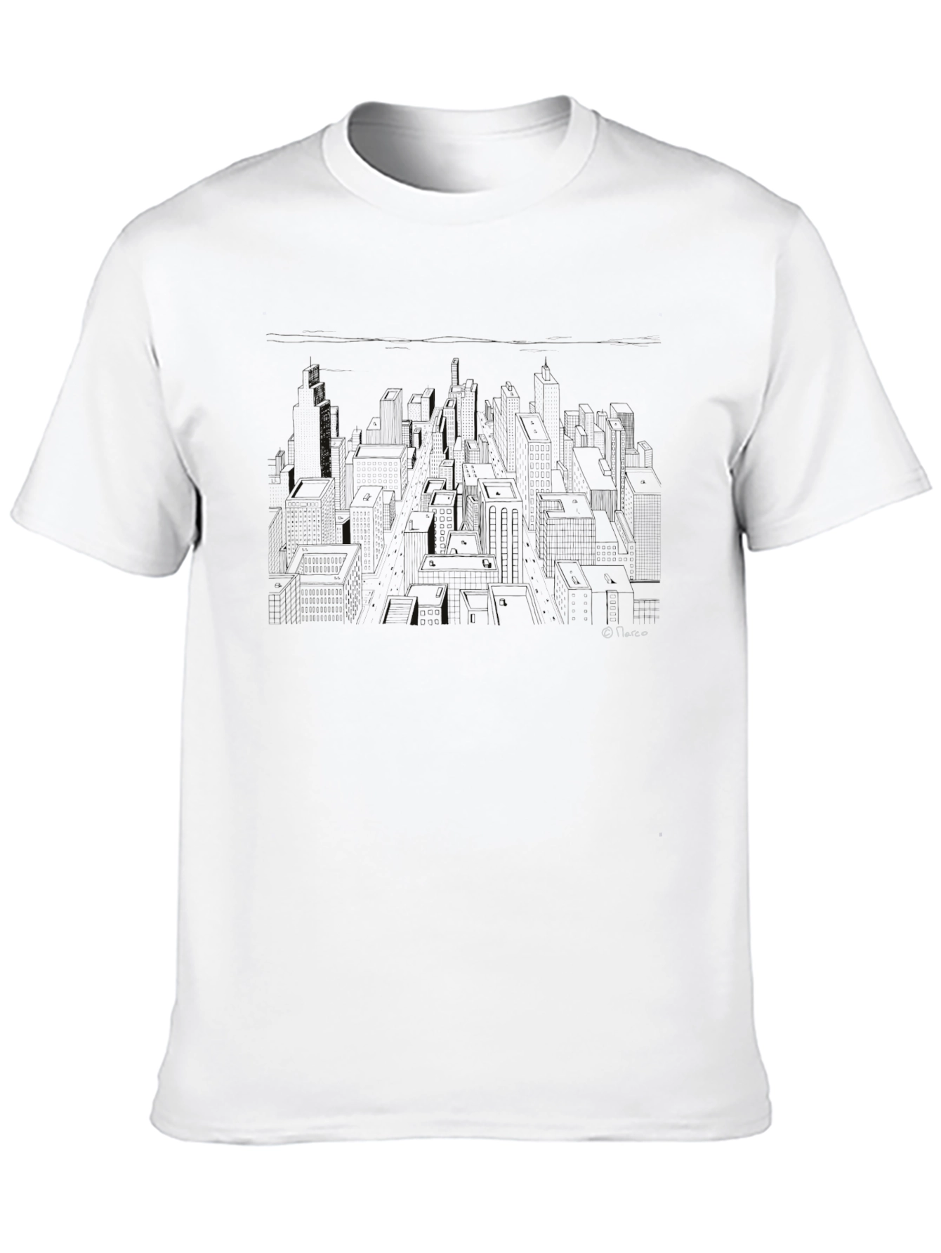 Black Graphic Tee