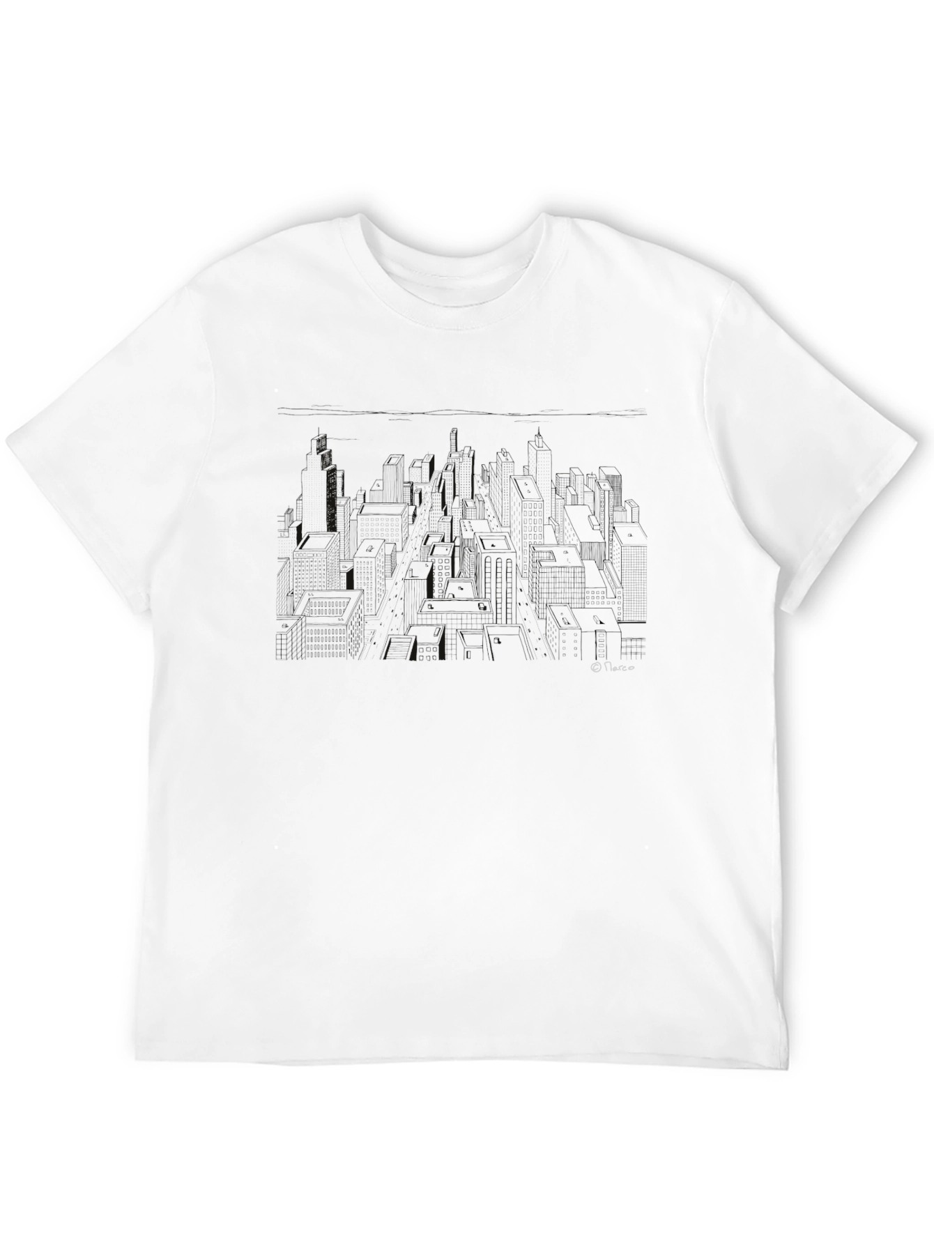 Black Graphic Tee