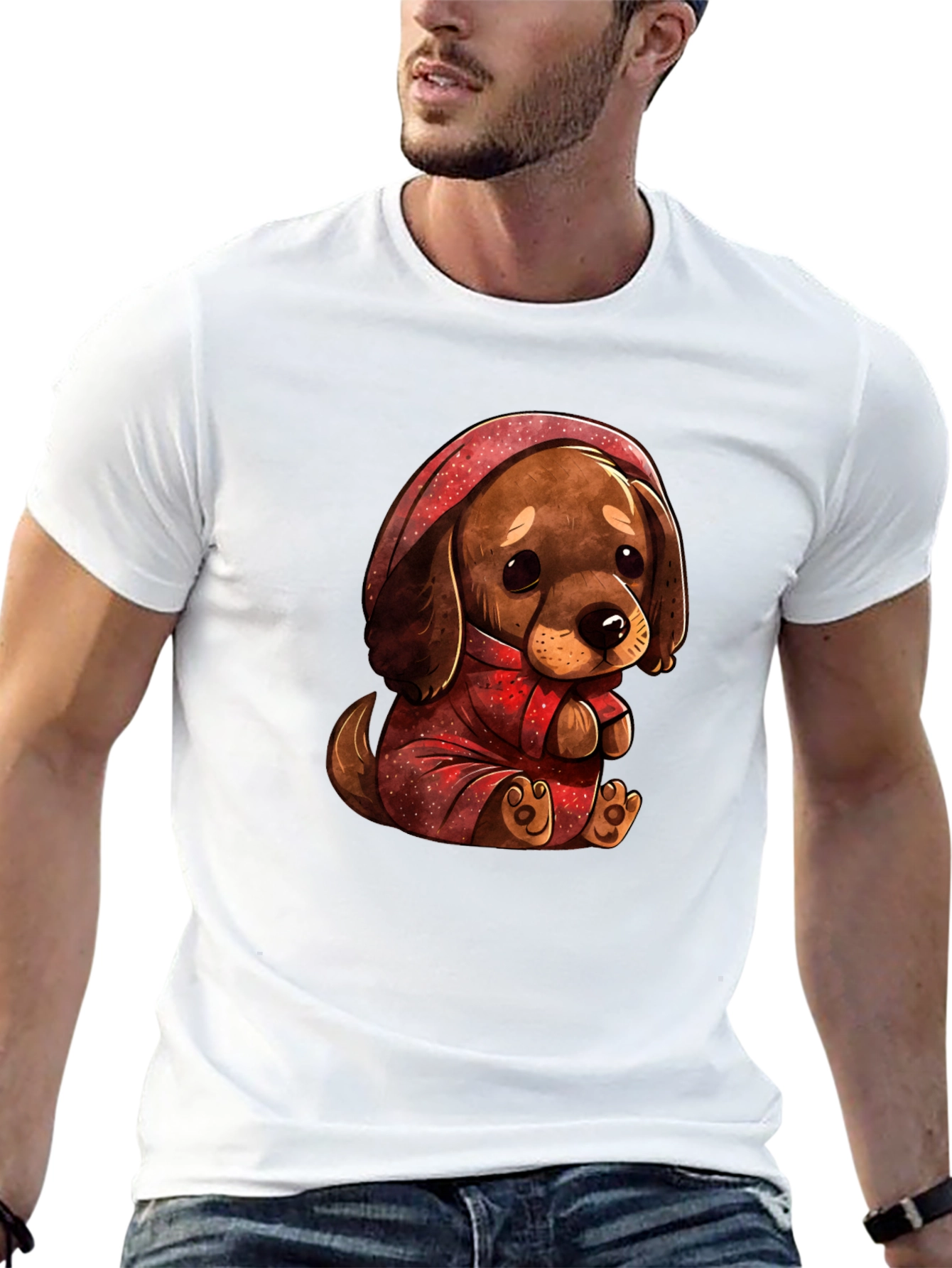 Cute Puppy Pajama T-Shirt