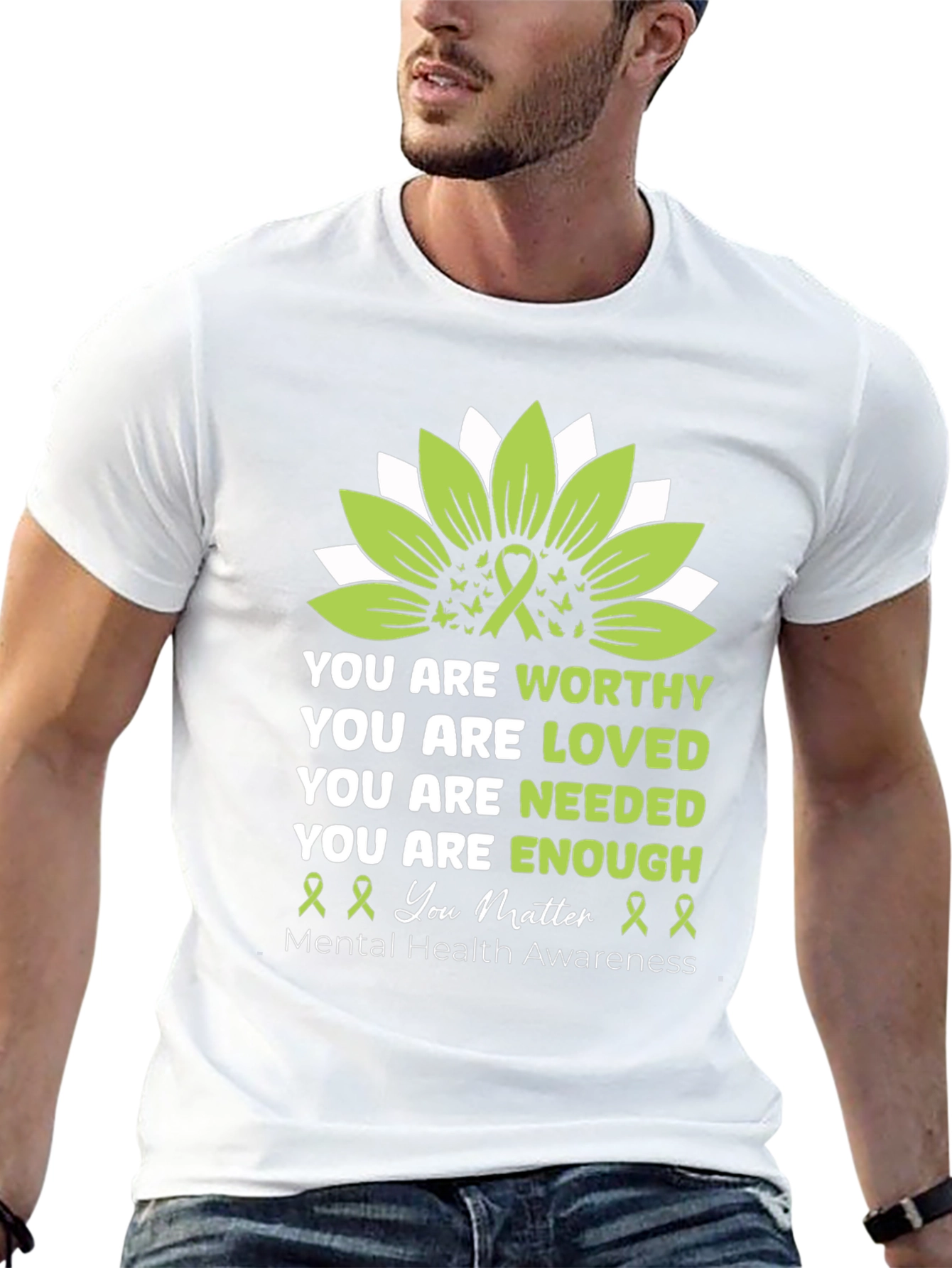 Mental Health Awareness Graphic T-Shirt