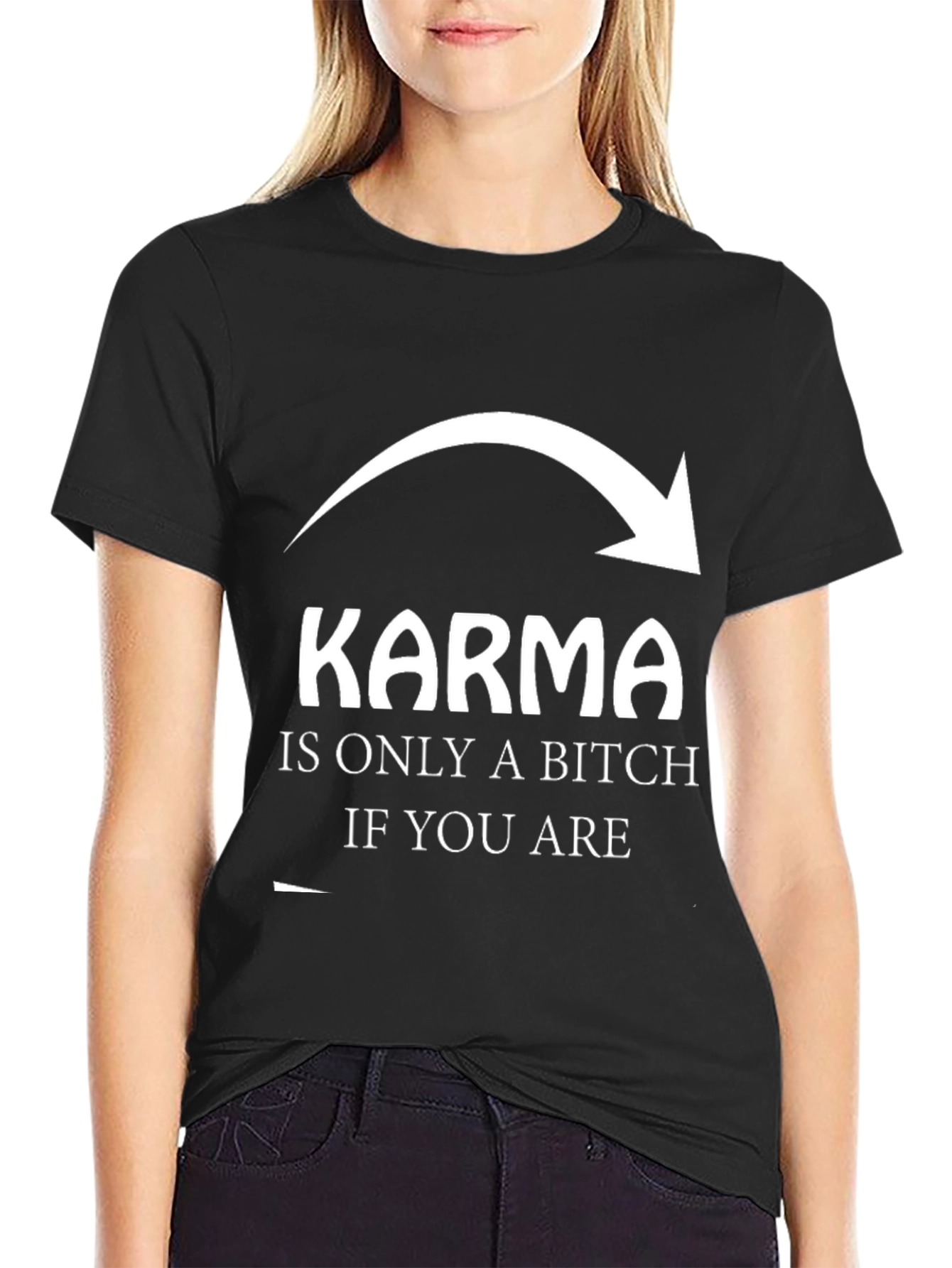 Karma Sarcastic Graphic T-Shirt - Unisex