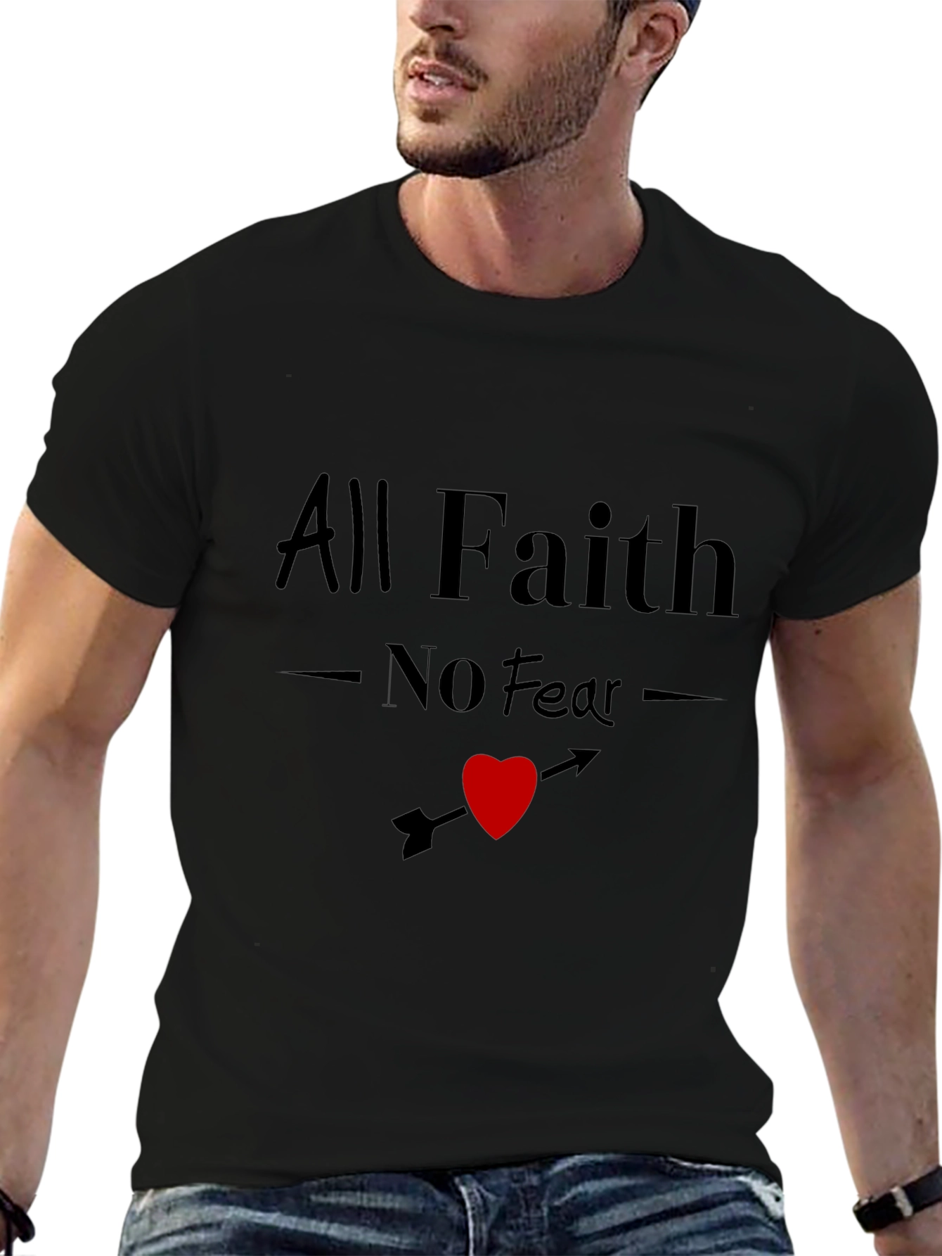 All Faith No Fear Graphic Tee