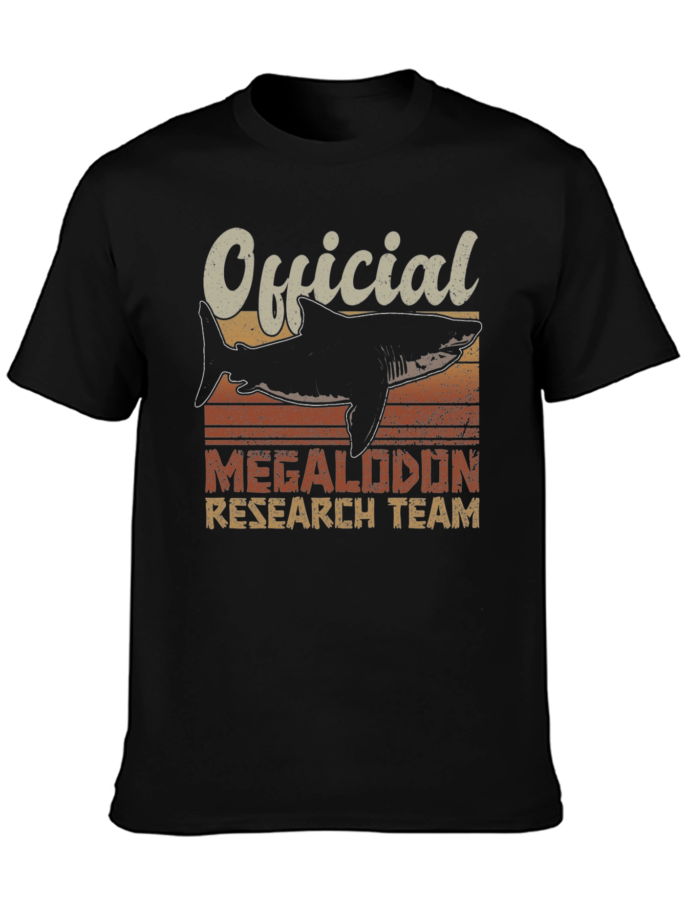 Official Megalodon Research Team Graphic T-Shirt