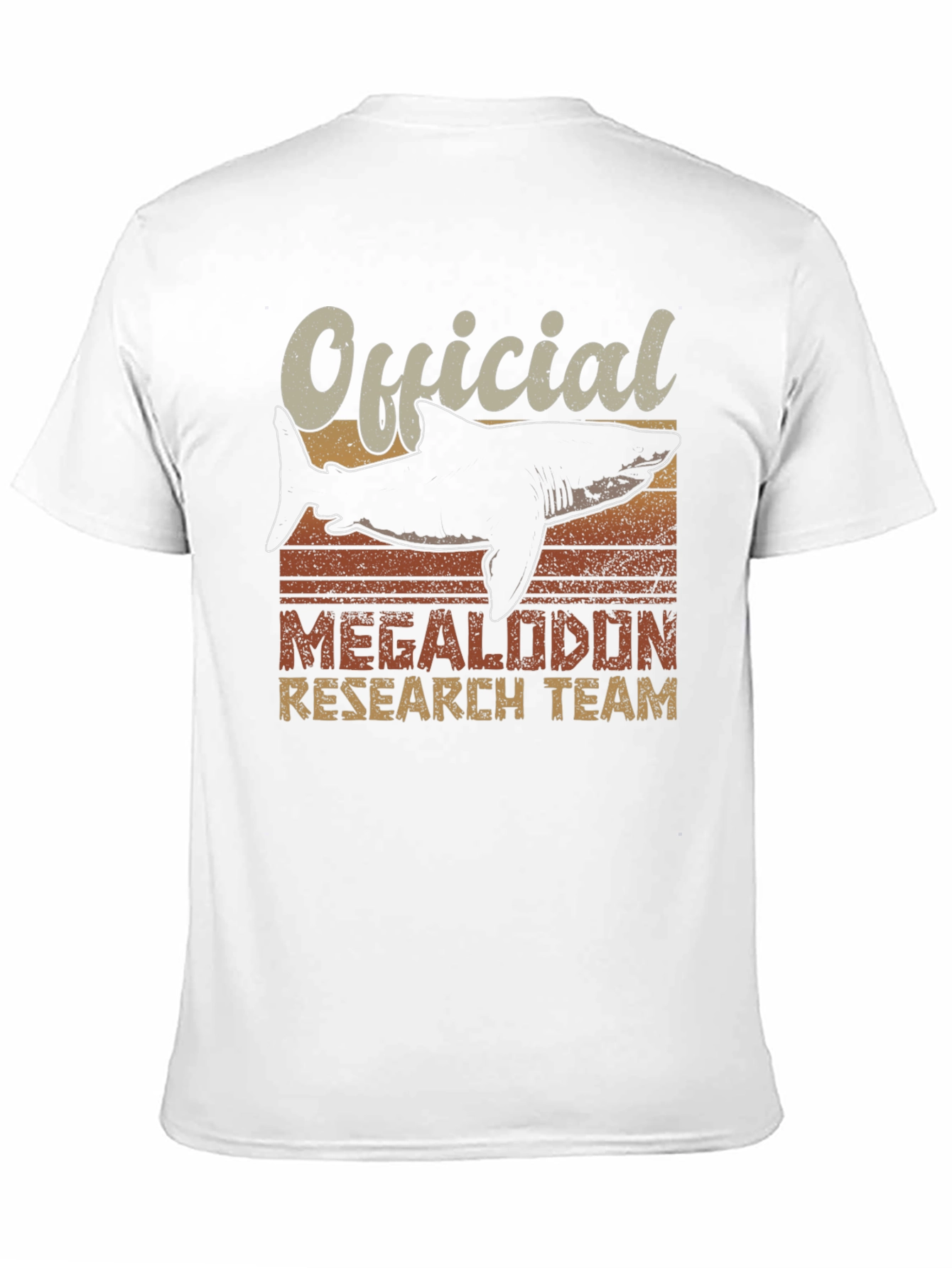 Official Megalodon Research Team Graphic T-Shirt