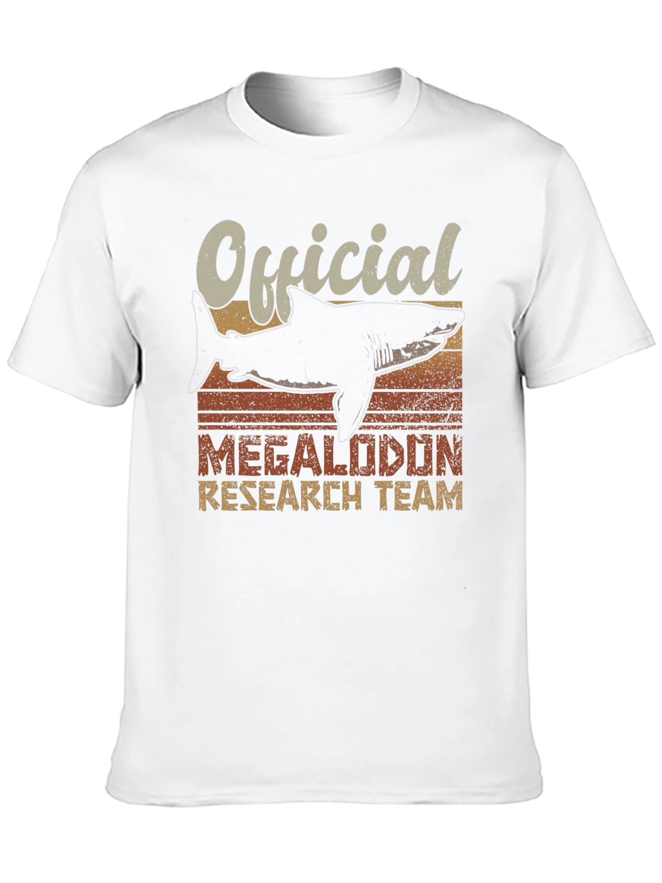 Official Megalodon Research Team Graphic T-Shirt