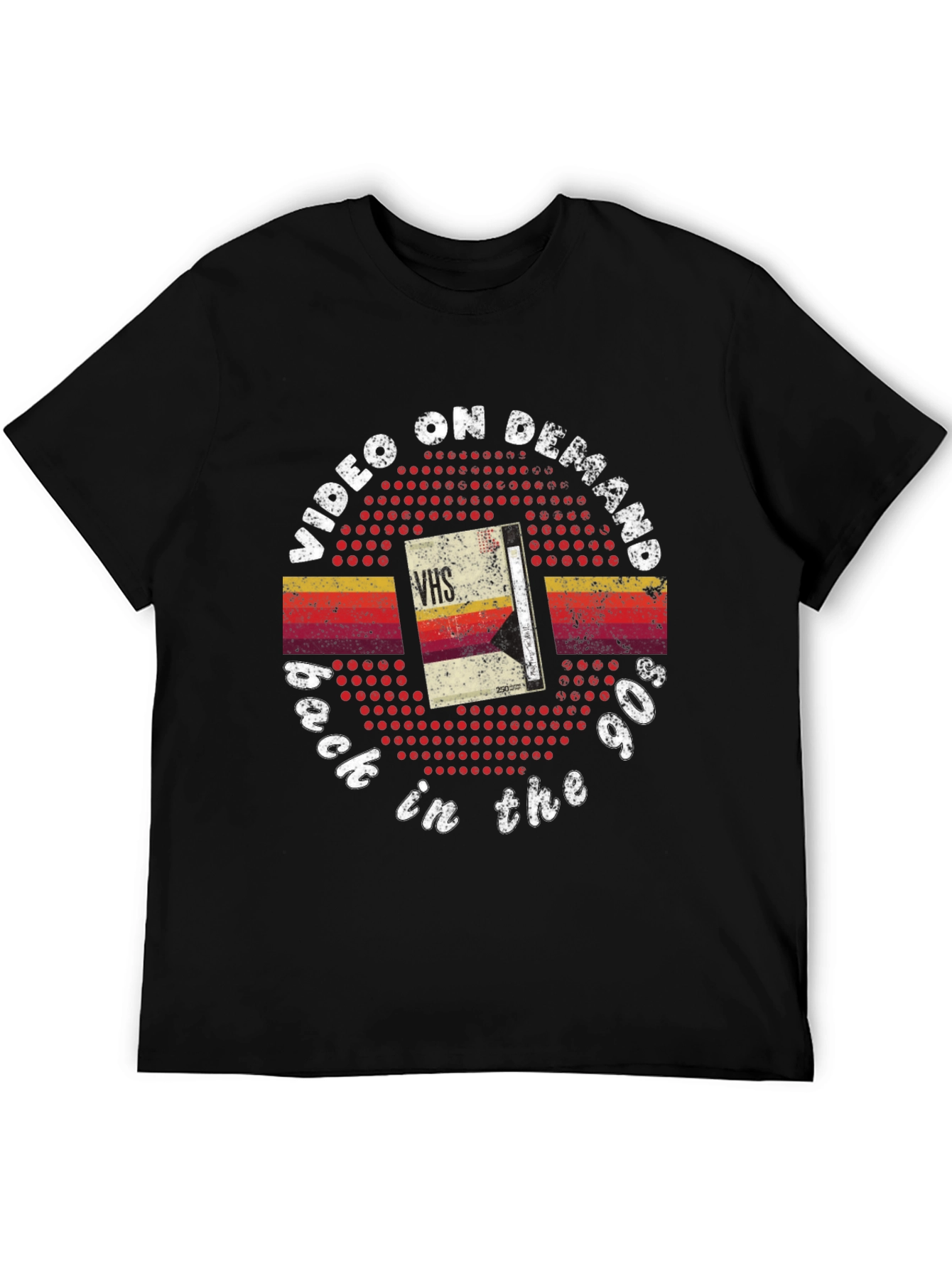 Video on Demand 90s Retro VHS Graphic Tee