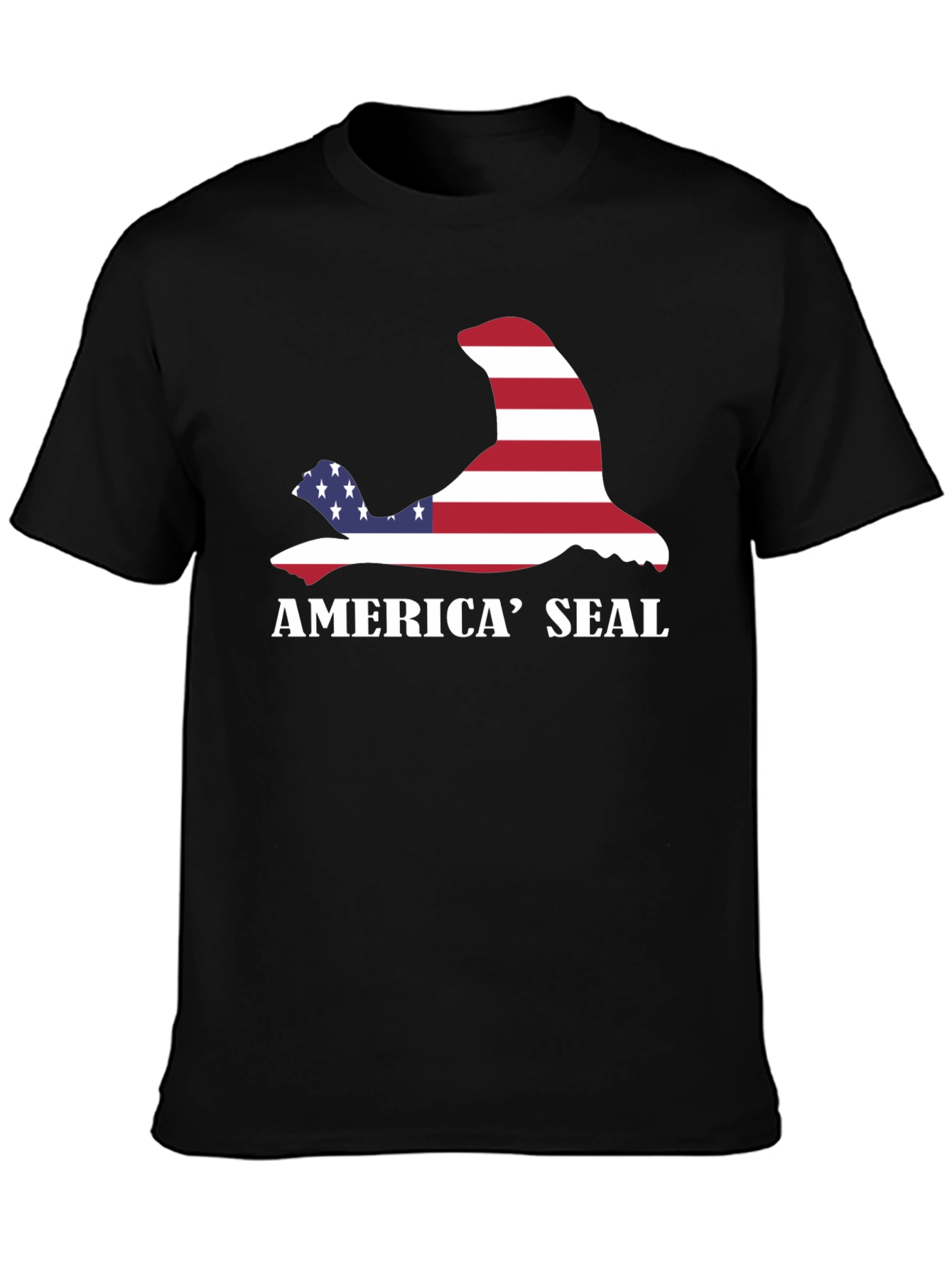 America Seal T-Shirt - Patriotic Design