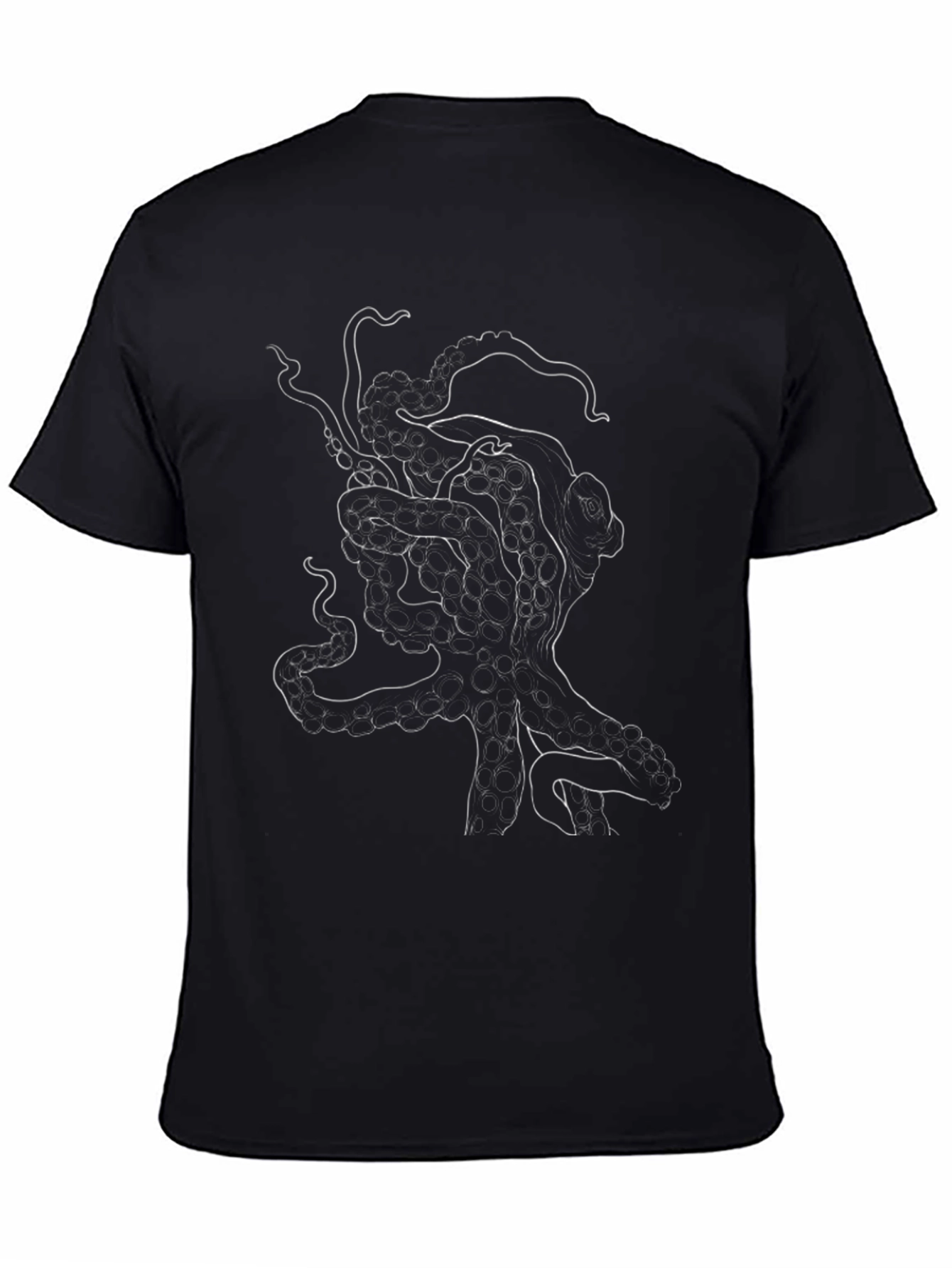Tentacle Graphic Tee - Unique Kraken Design