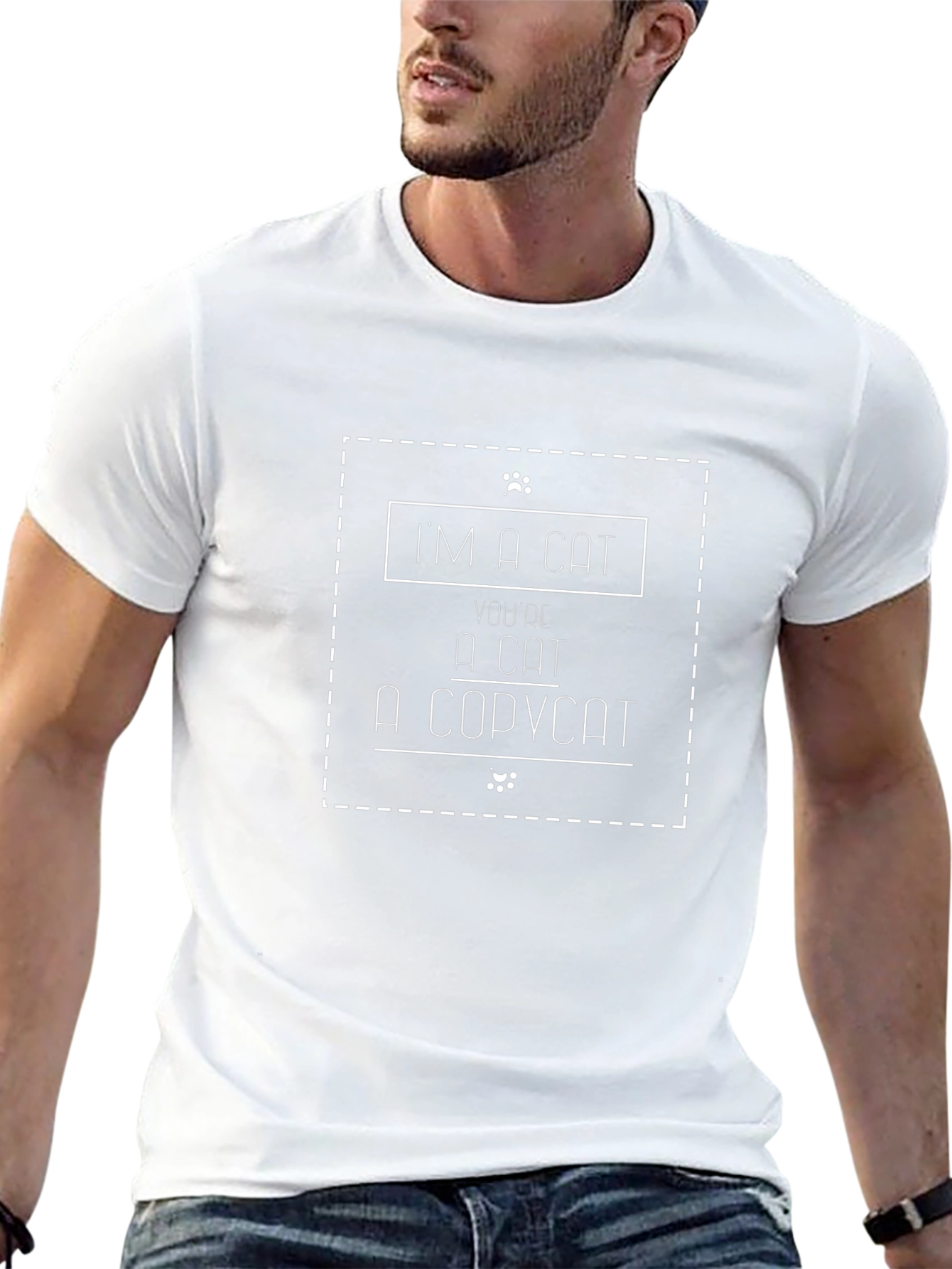 Im a Cat Copycat Graphic T-Shirt