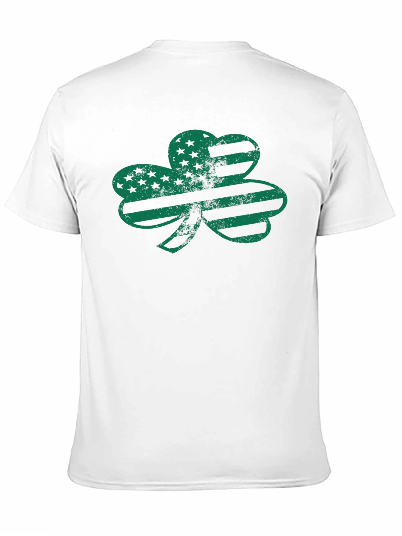 Patriotic Shamrock Graphic Tee - St. Patricks Day Shirt