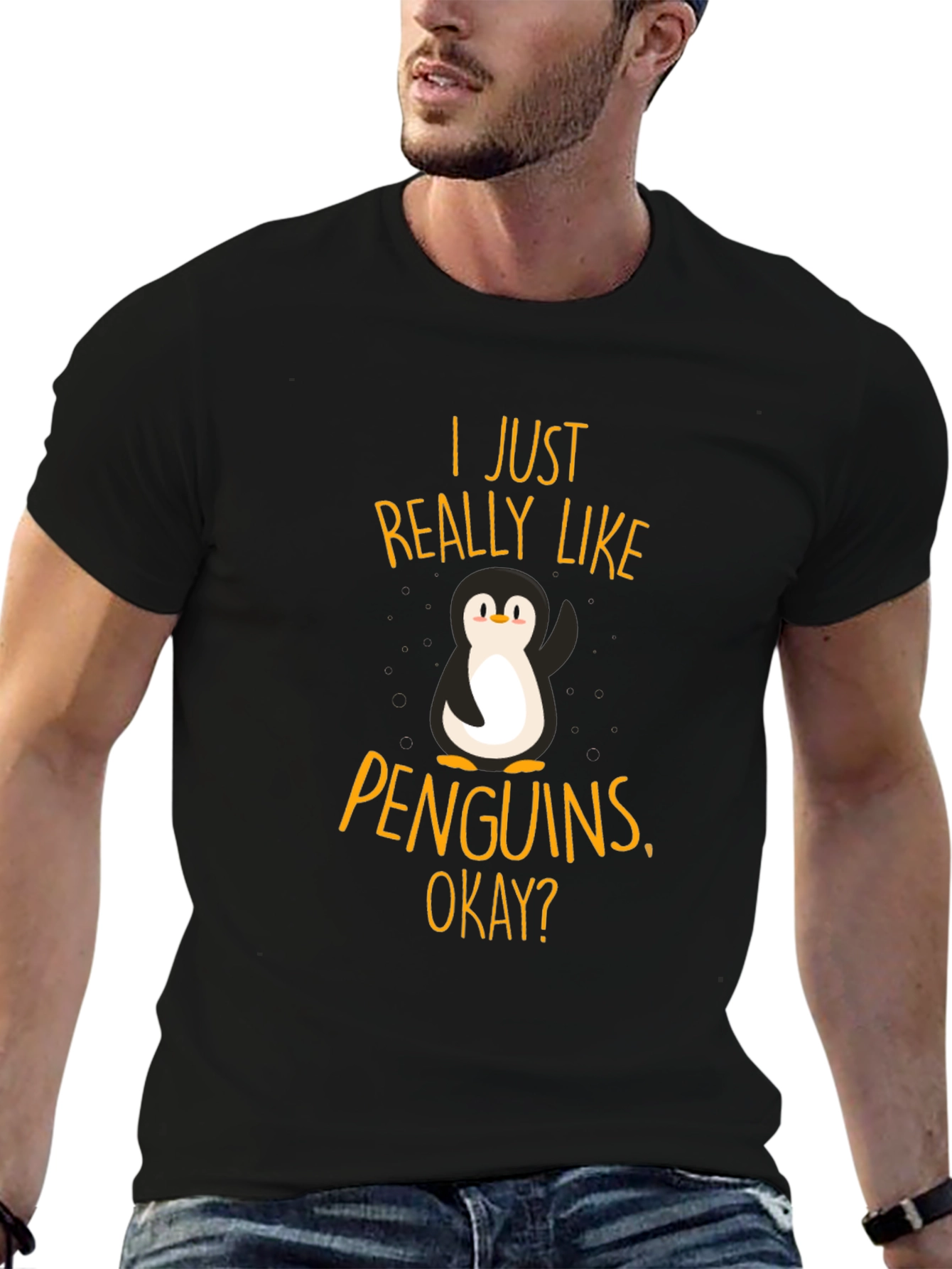Penguin Lover T-Shirt - Cute Penguin Graphic Tee