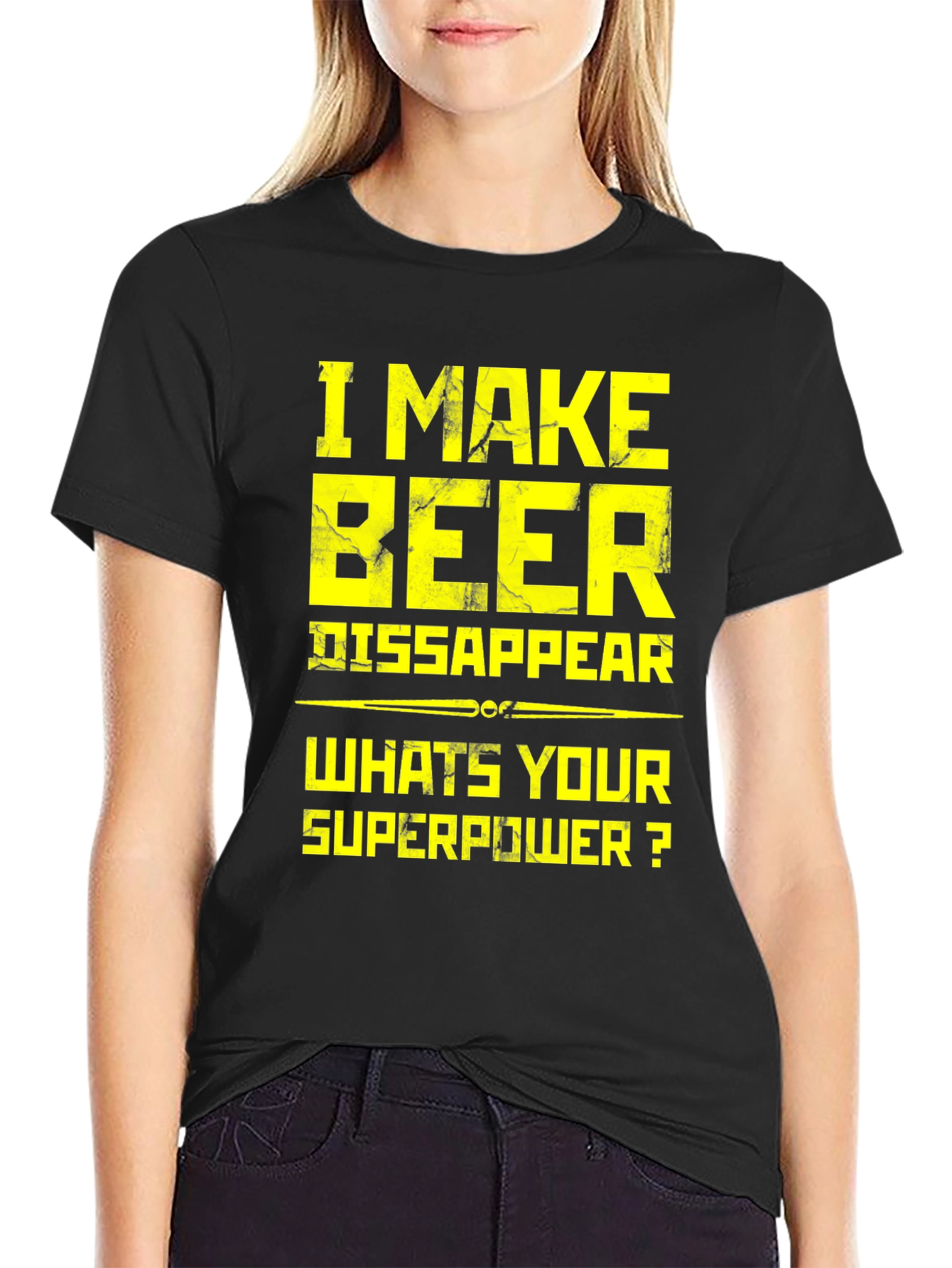 I Make Beer Disappear Superpower T-Shirt