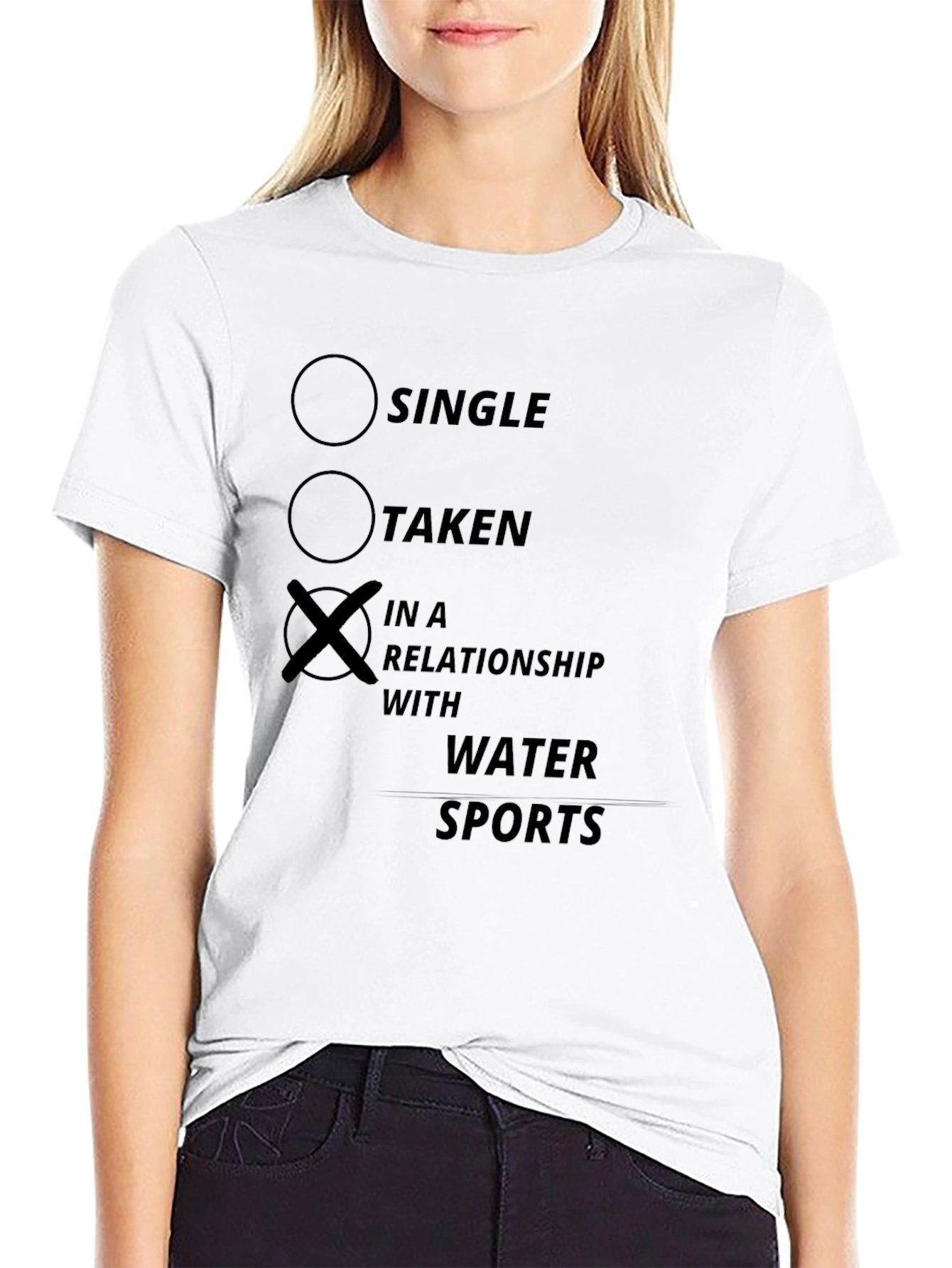 Water Sports Relationship T-Shirt - Novelty Apparel