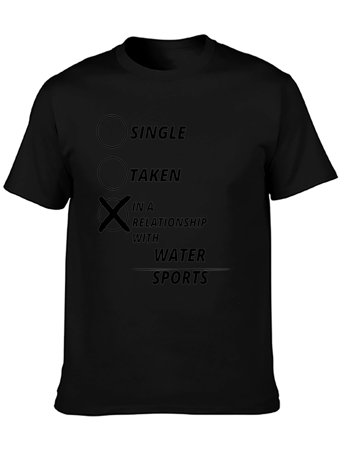 Water Sports Relationship T-Shirt - Novelty Apparel