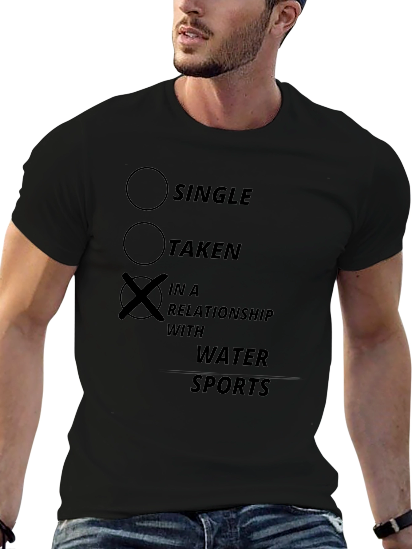 Water Sports Relationship T-Shirt - Novelty Apparel