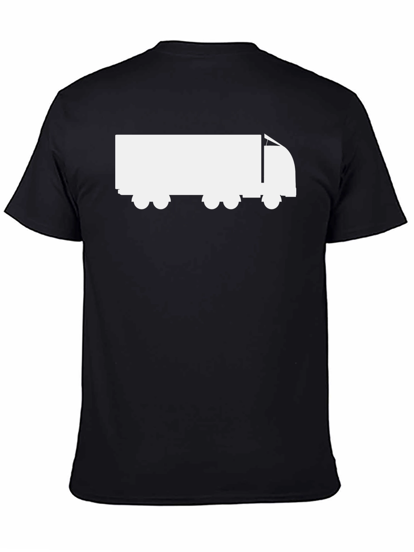 Truck Graphic Tee - Classic Black Cotton Comfort