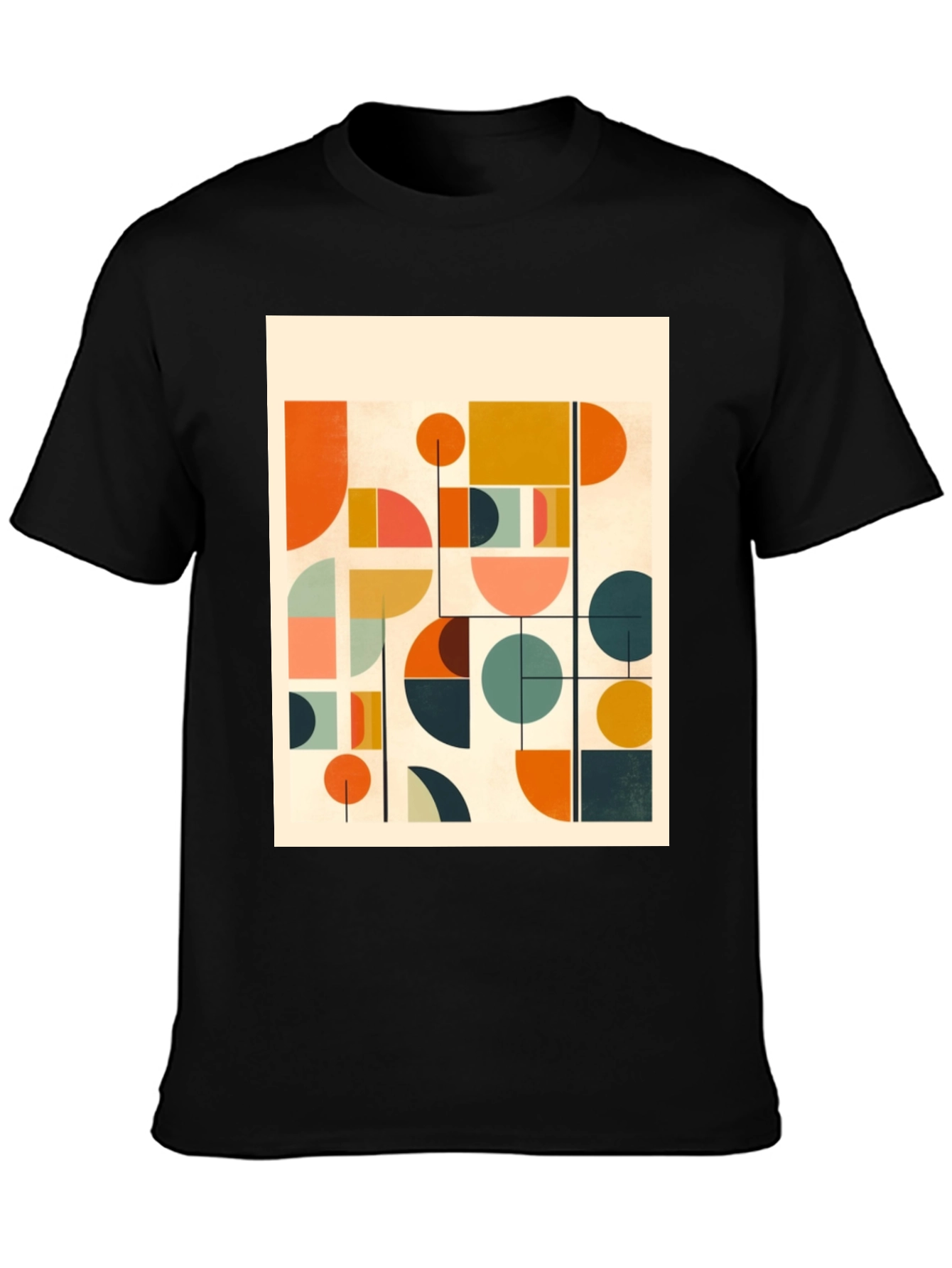 Modern Geometric Art T-Shirt