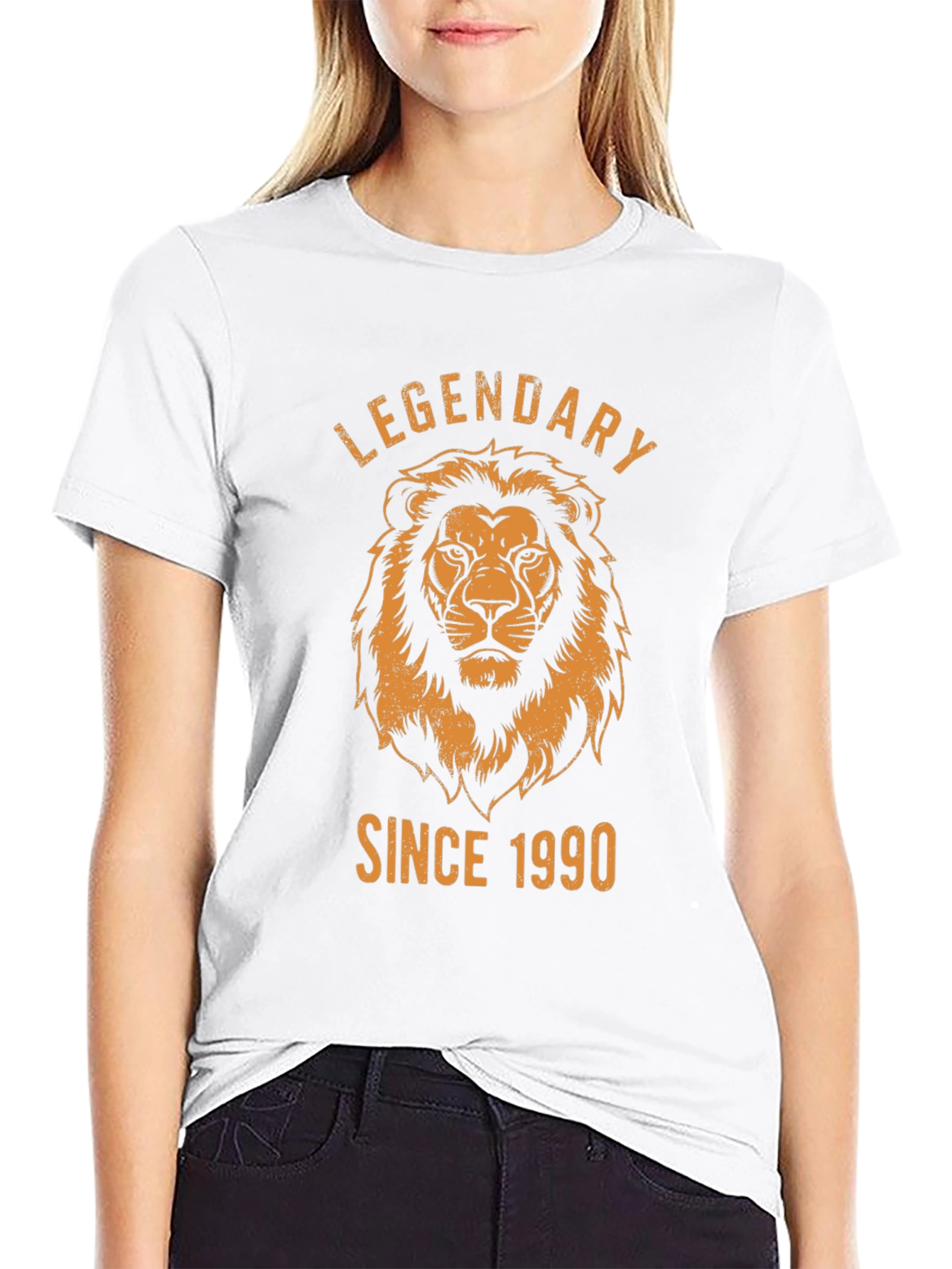Legendary Since 1990 Lion Graphic T-Shirt