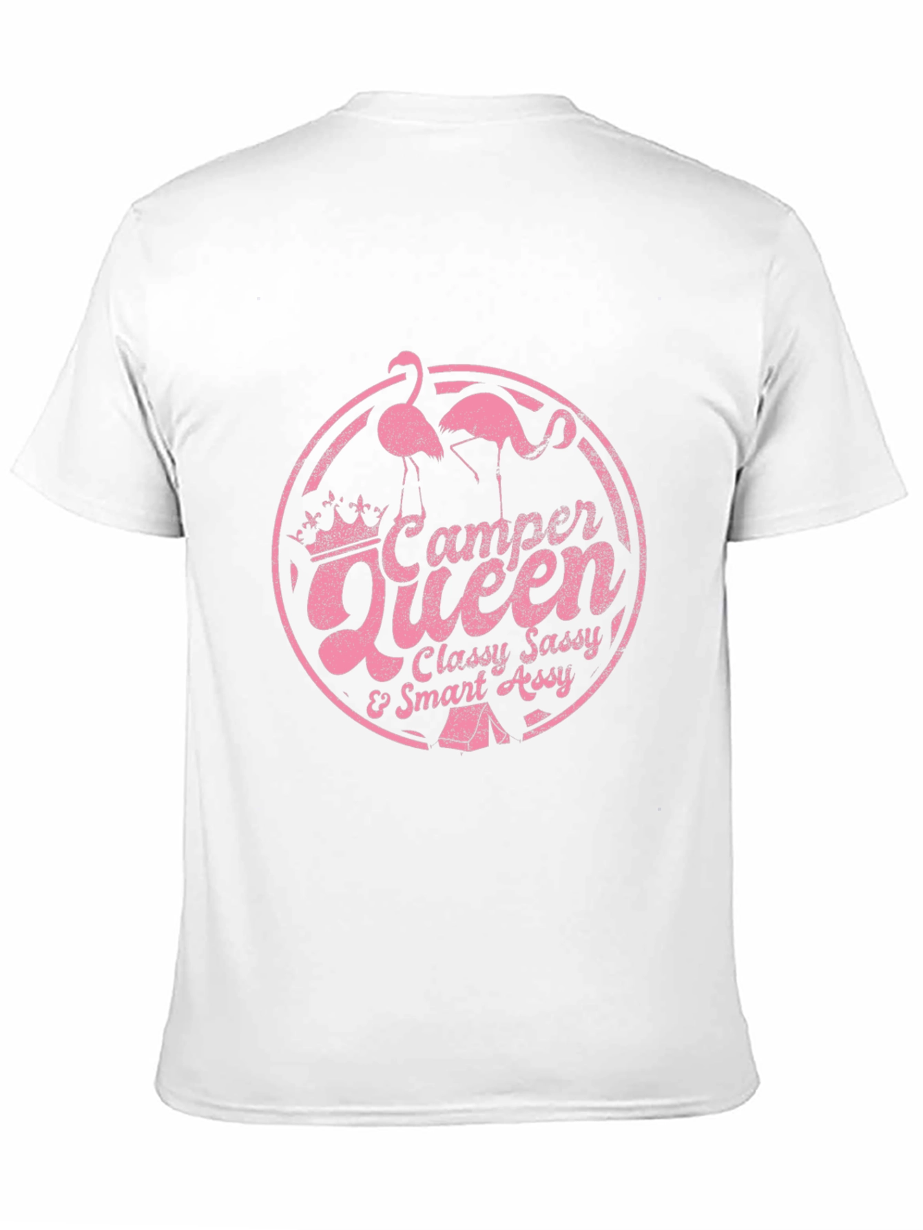 Camper Queen Black Graphic T-Shirt