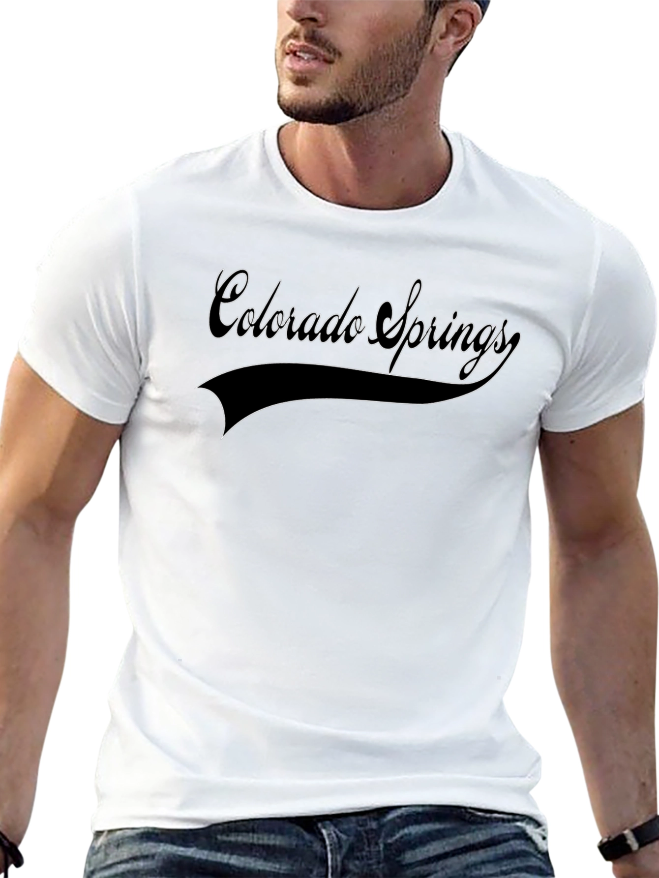 Colorado Springs Black T-Shirt