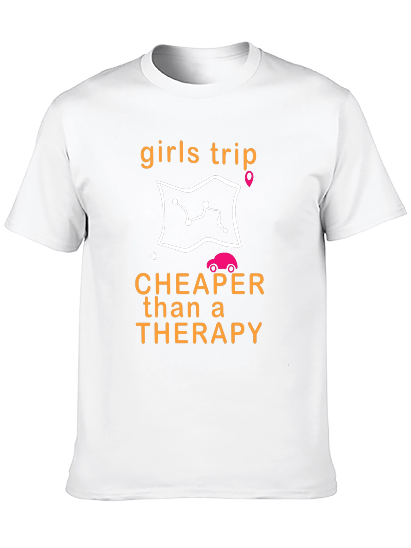 Girls Trip Cheaper Than Therapy Black T-Shirt