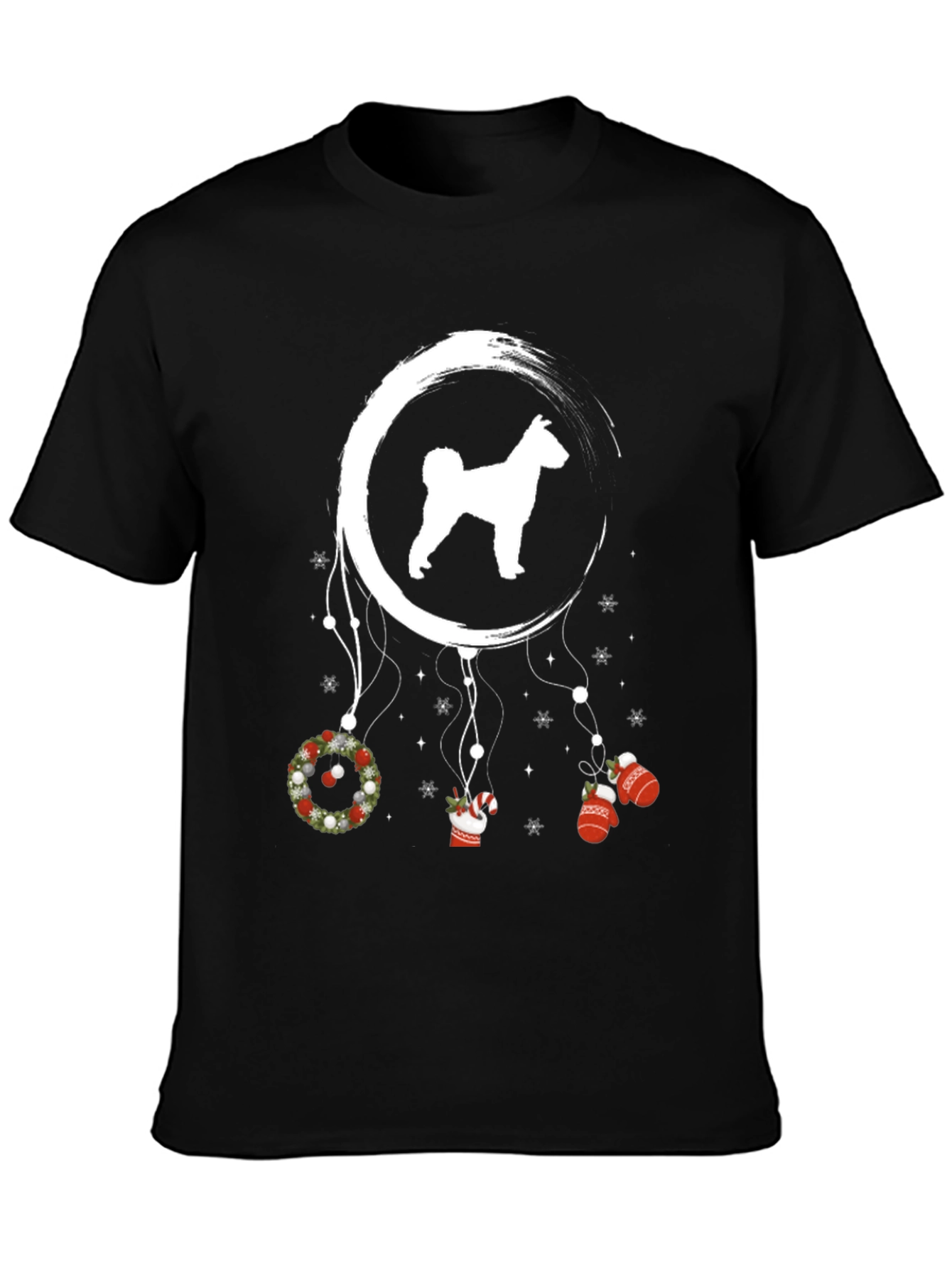 Festive Dog Dreamcatcher T-Shirt