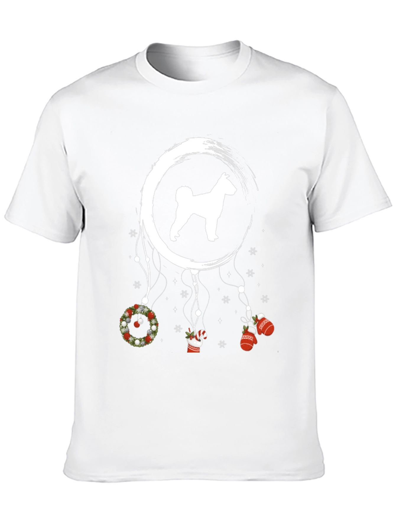 Festive Dog Dreamcatcher T-Shirt