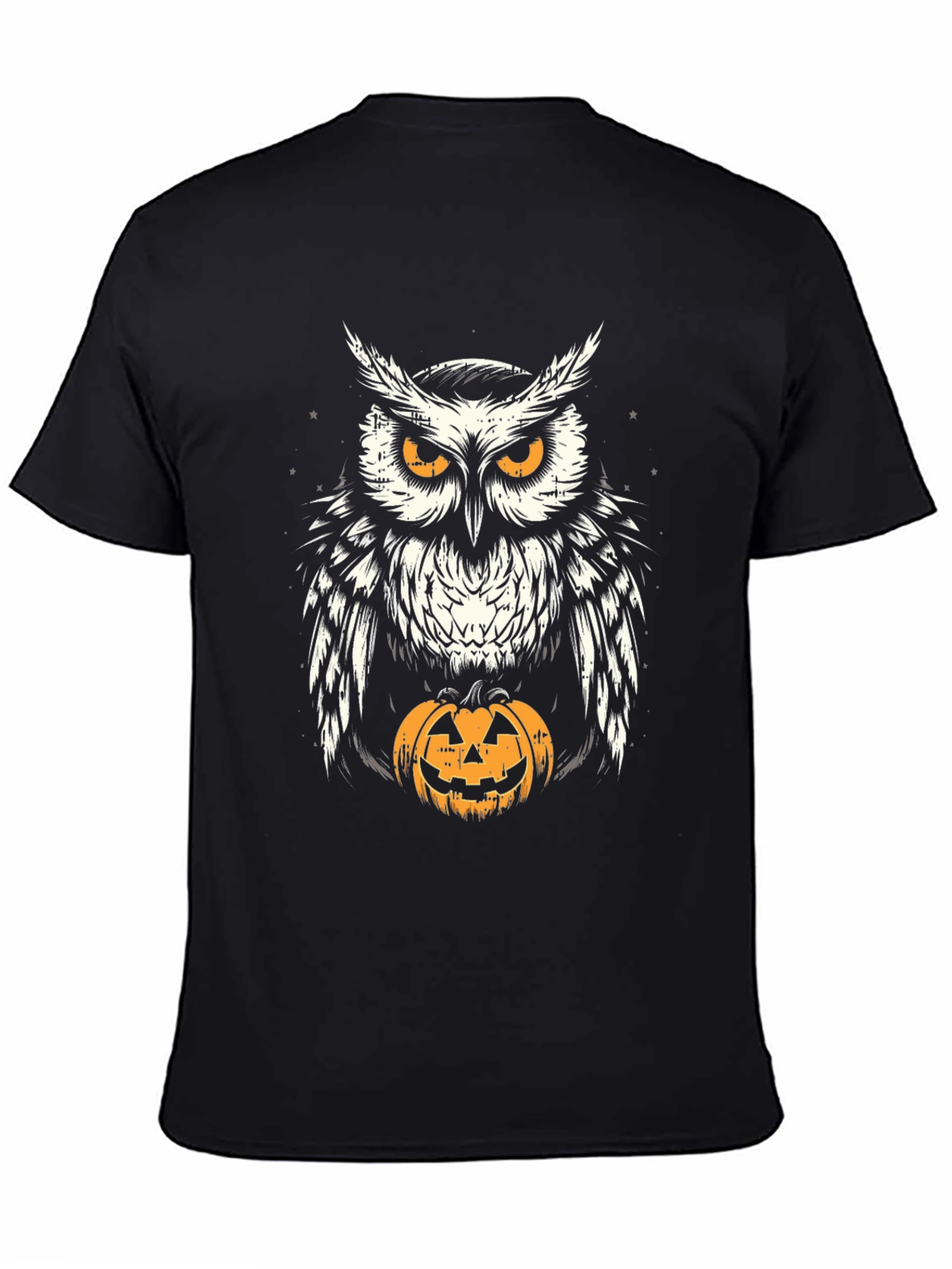 Owl & Pumpkin Halloween T-Shirt