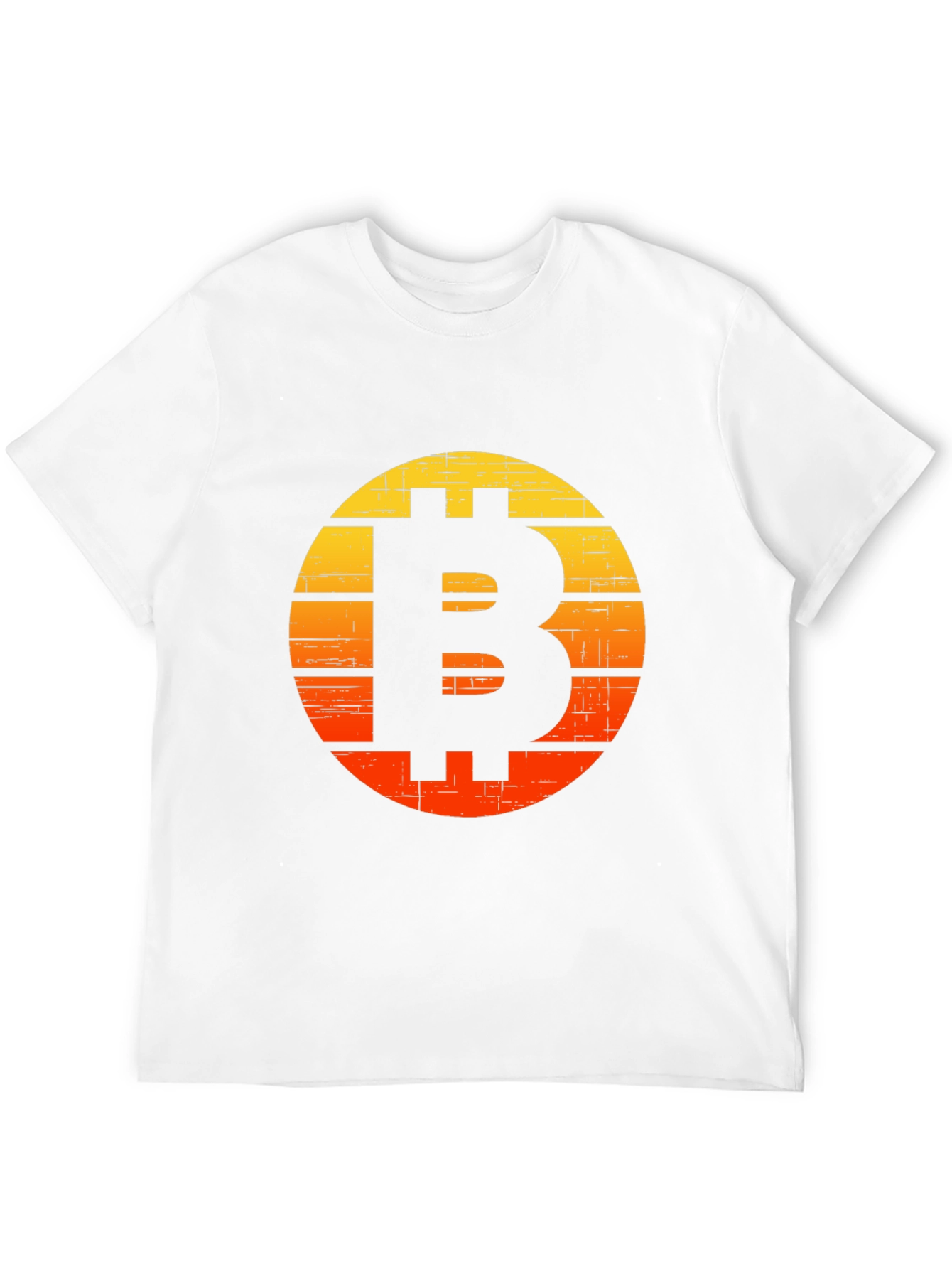Bitcoin Sunset Graphic T-Shirt