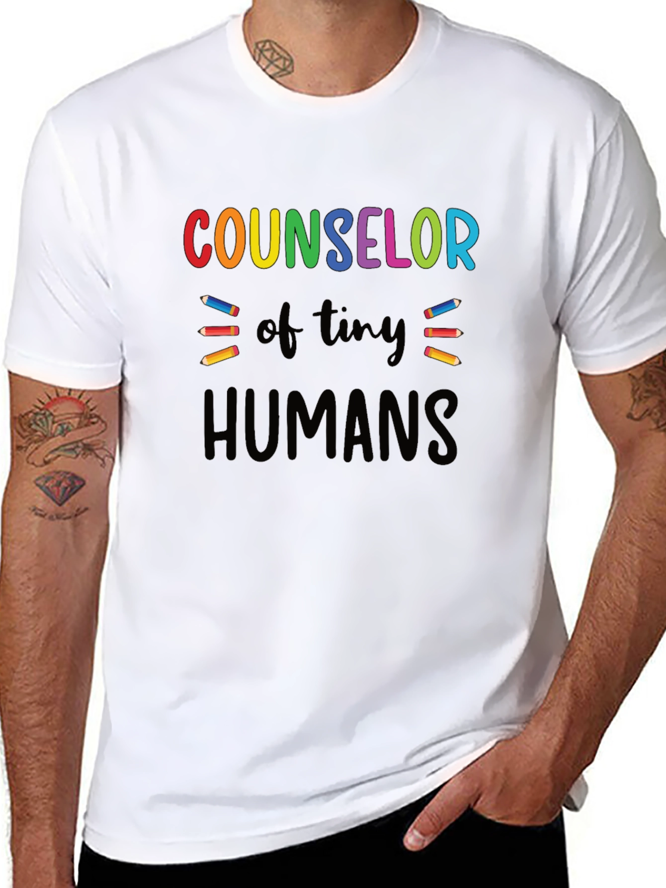 Counselor of Tiny Humans Graphic Tee