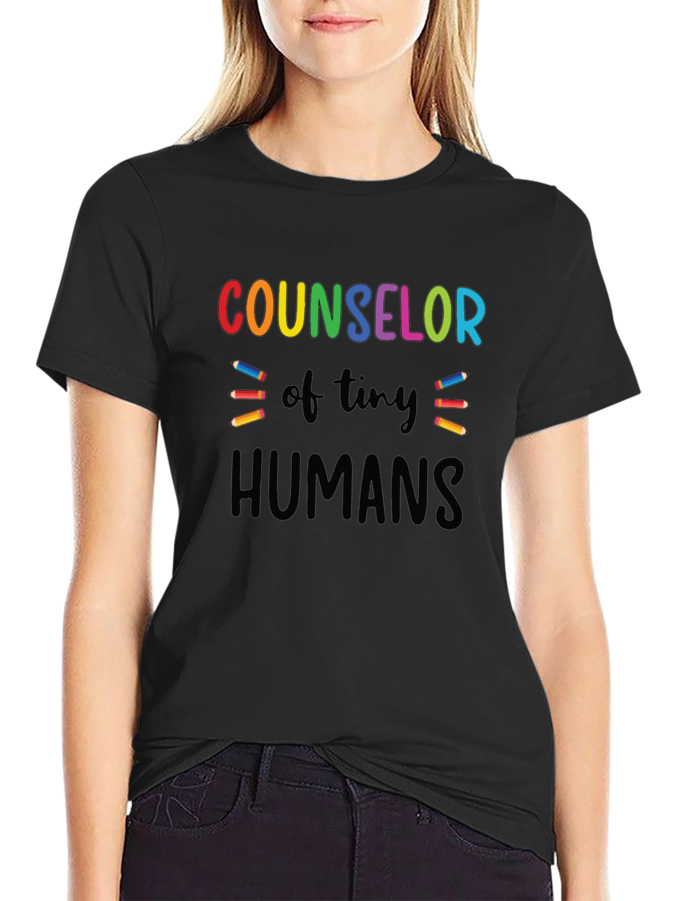 Counselor of Tiny Humans Graphic Tee
